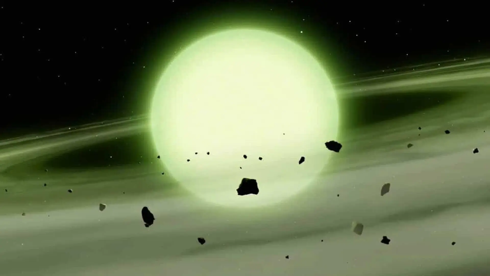 A Green Star And Perhaps The Reddest Ever Scaled