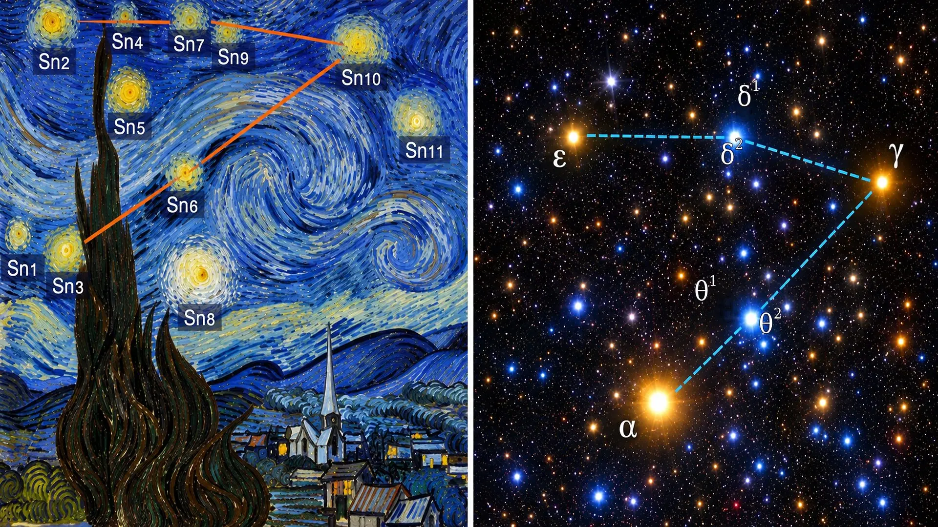 A study links Van Gogh’s Starry Night to a July 1889 dawn sky, but the proposed match does not settle the painting’s June date. (CREDIT: Elijah Jeong-hyun Kim et al., Scientific Reports 2026)