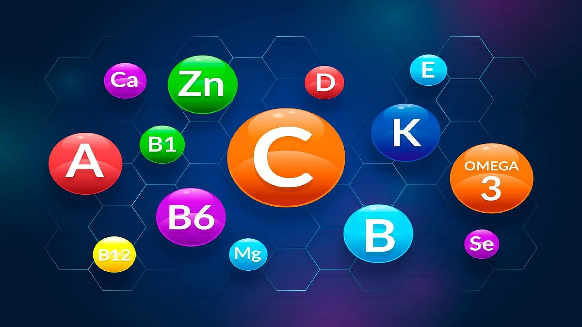 Free vector complex of vitamins and minerals