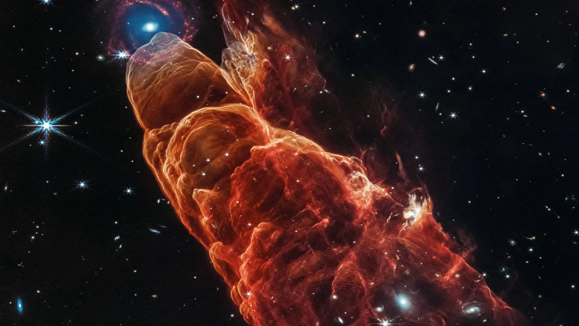Astronomers Discover Massive Hidden Structures Pointing Straight At Milky Way Black Hole Scaled