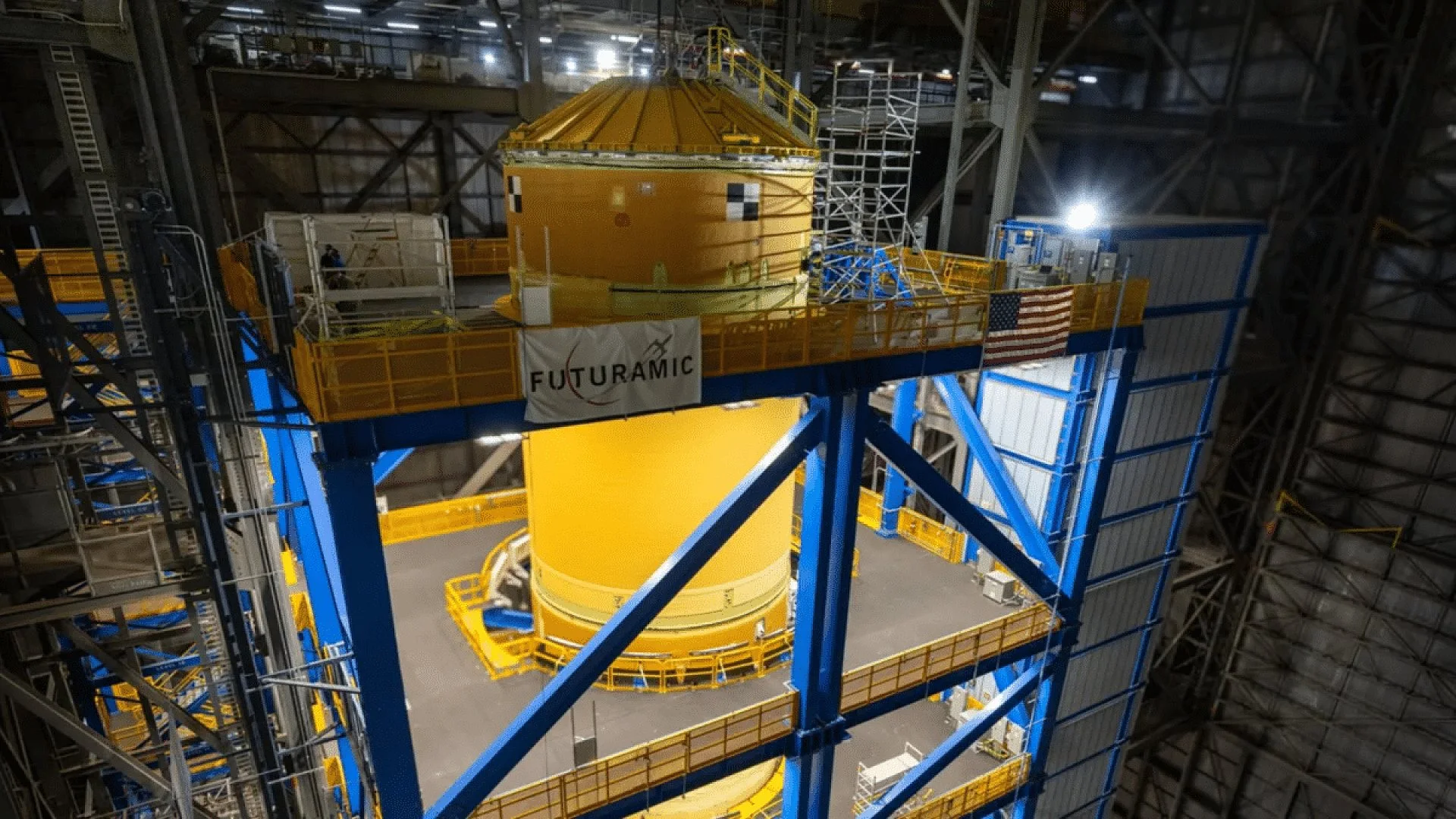 Nasas Next Giant Artemis Iii Rocket Is Already Rising Inside Kennedy Space Center Scaled