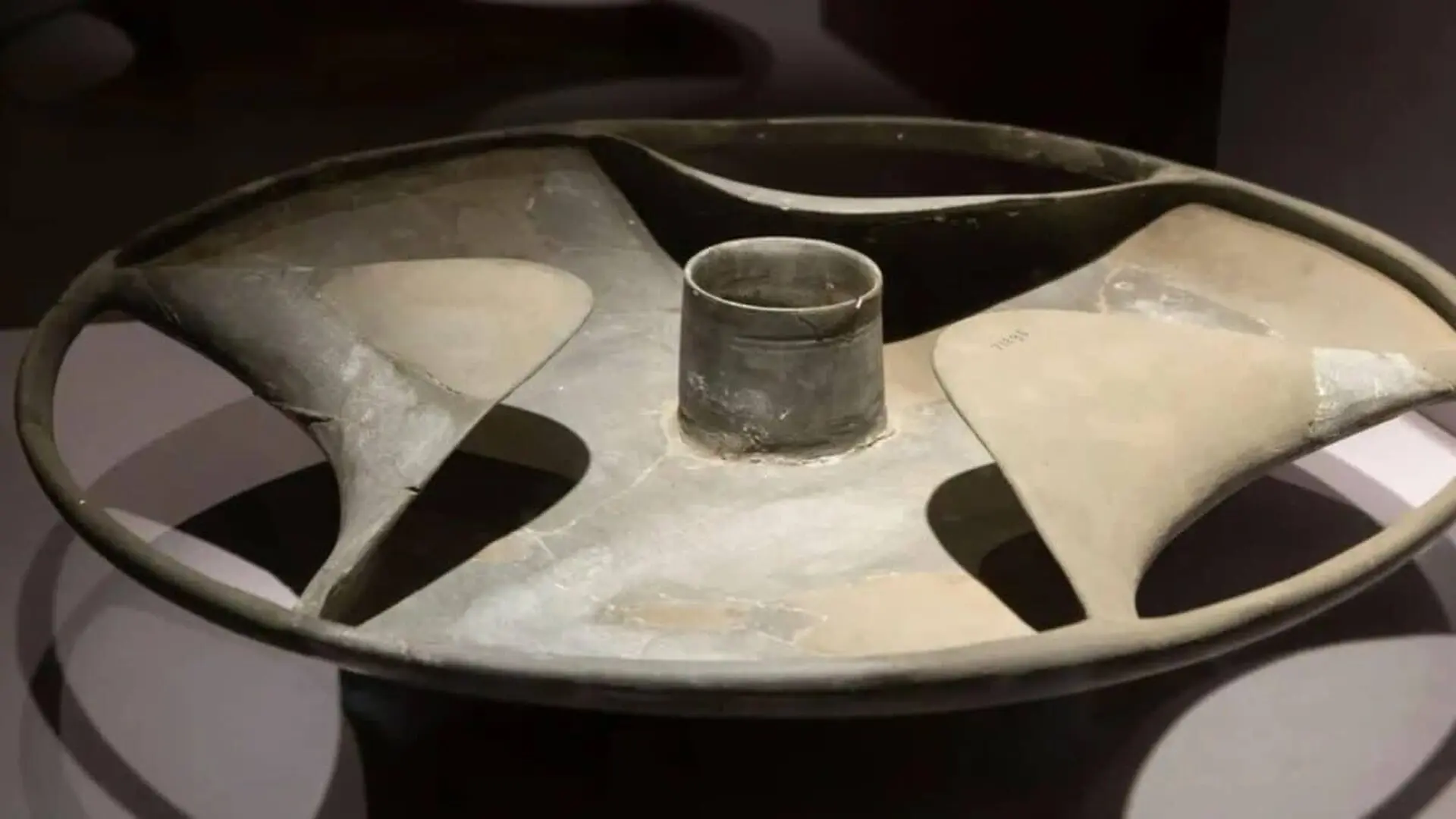 Inside An Egyptian Tomb Archaeologists Found A Year Old Stone Disk That Looks Strikingly Like A Modern Hubcap Scaled