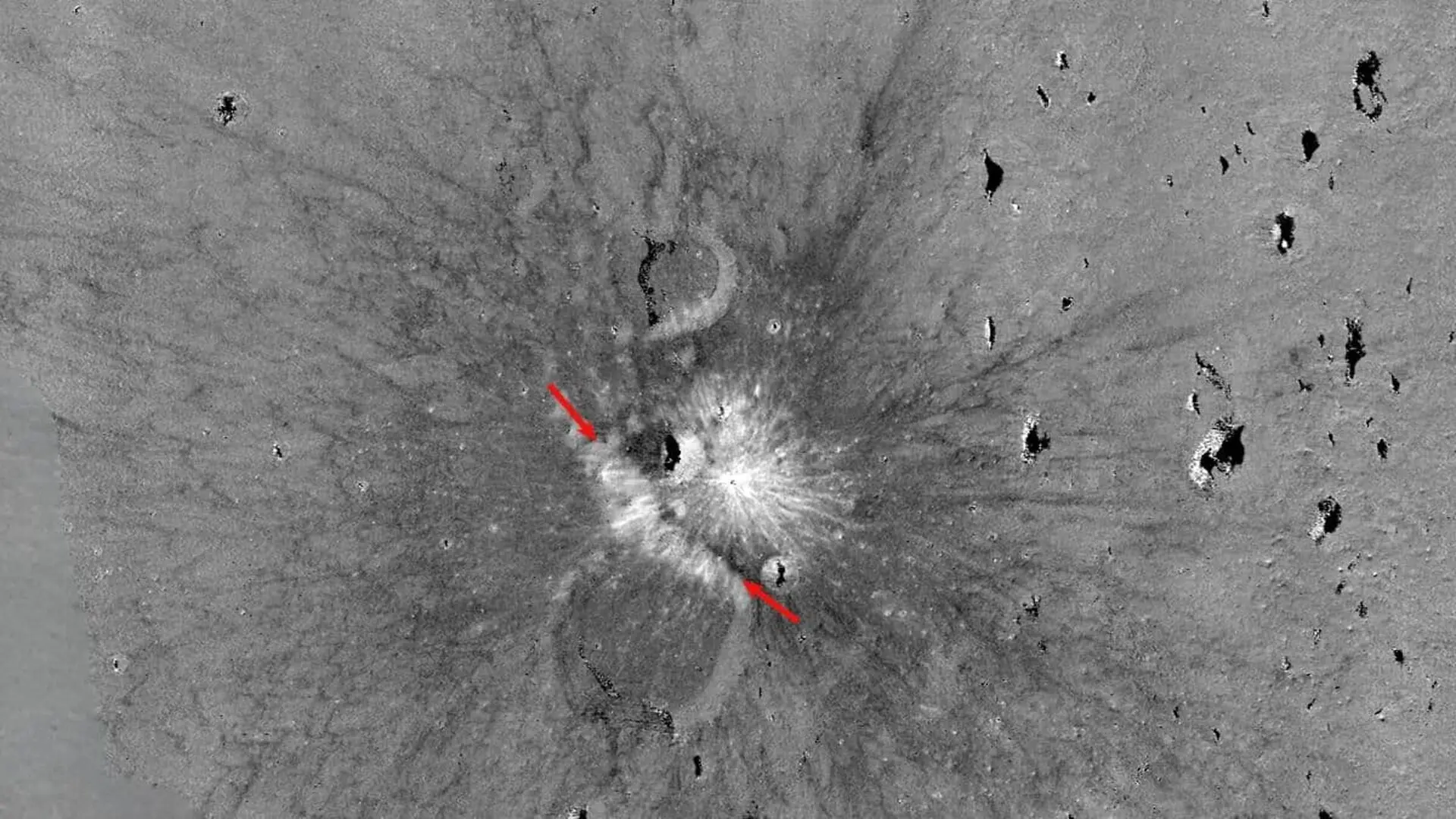 Nasa Discovered A New Moon Crater So Large It Could Fit Three School Buses Inside Scaled