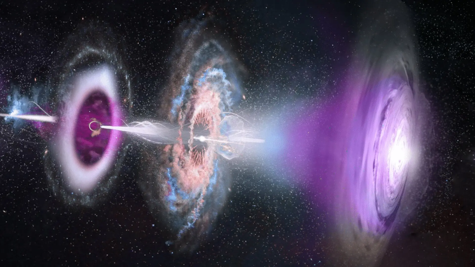 Astronomers Find Three Black Holes Hiding Inside A Galaxy 12.5 Billion Light Years Away Scaled