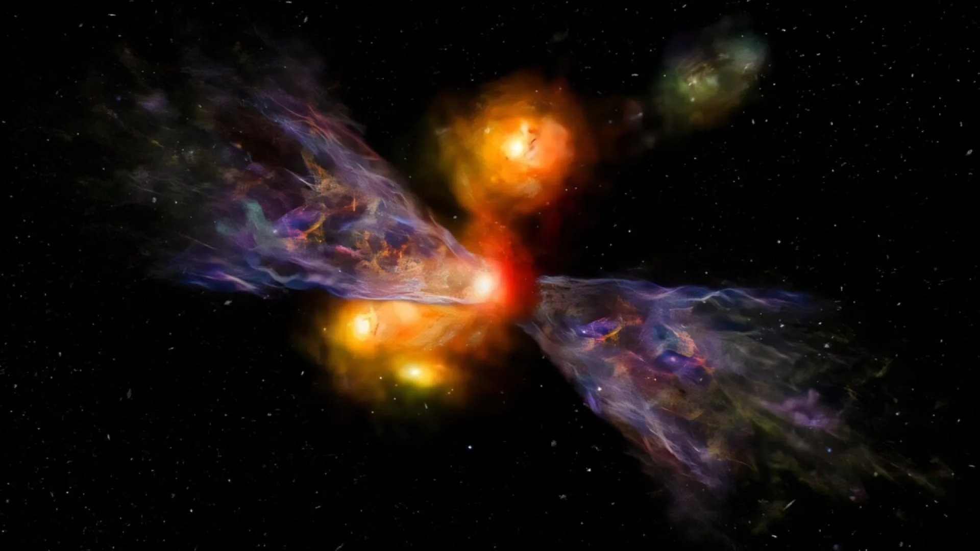 Jwst Reveals Galaxy Killing Plumes In The Universes First Billion Years Scaled