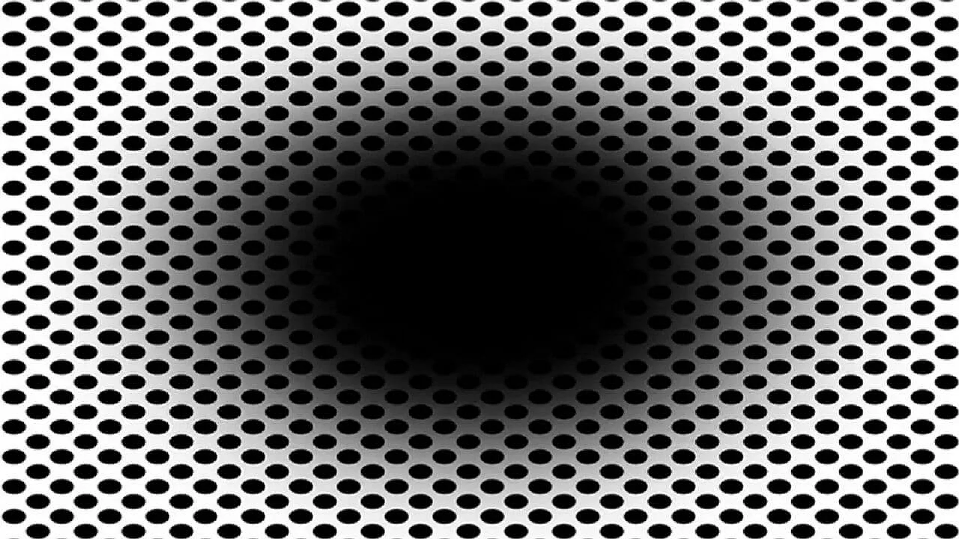 Expanding Hole Illusion