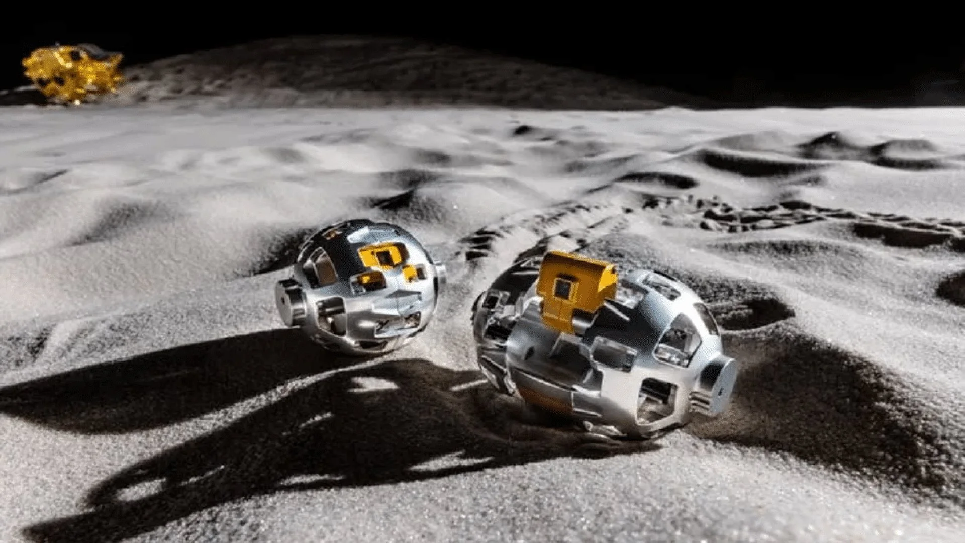 Japans Ball Shaped Lunar Rover Makes History With Autonomous Moon Exploration Scaled