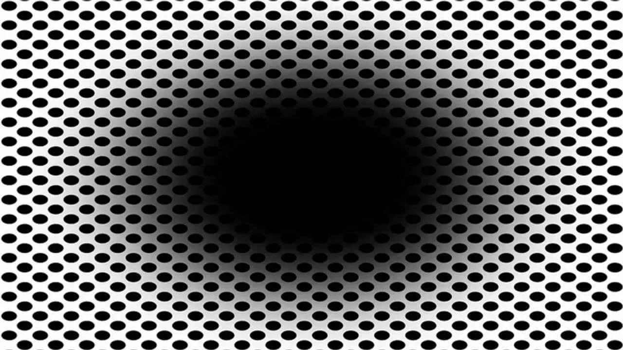Expanding Hole Illusion