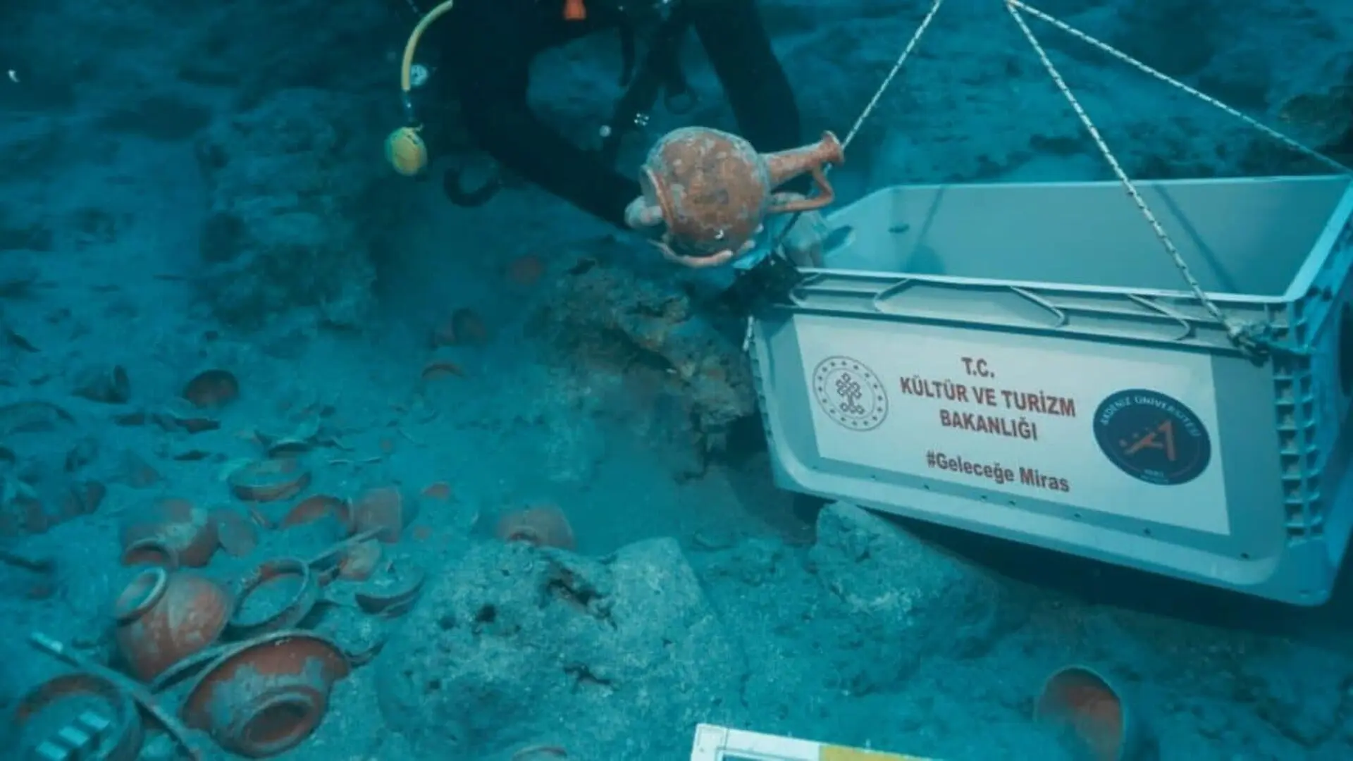 Thousands Of Pieces Of Luxury Tableware Emerge From A Year Old Mediterranean Wreck Scaled