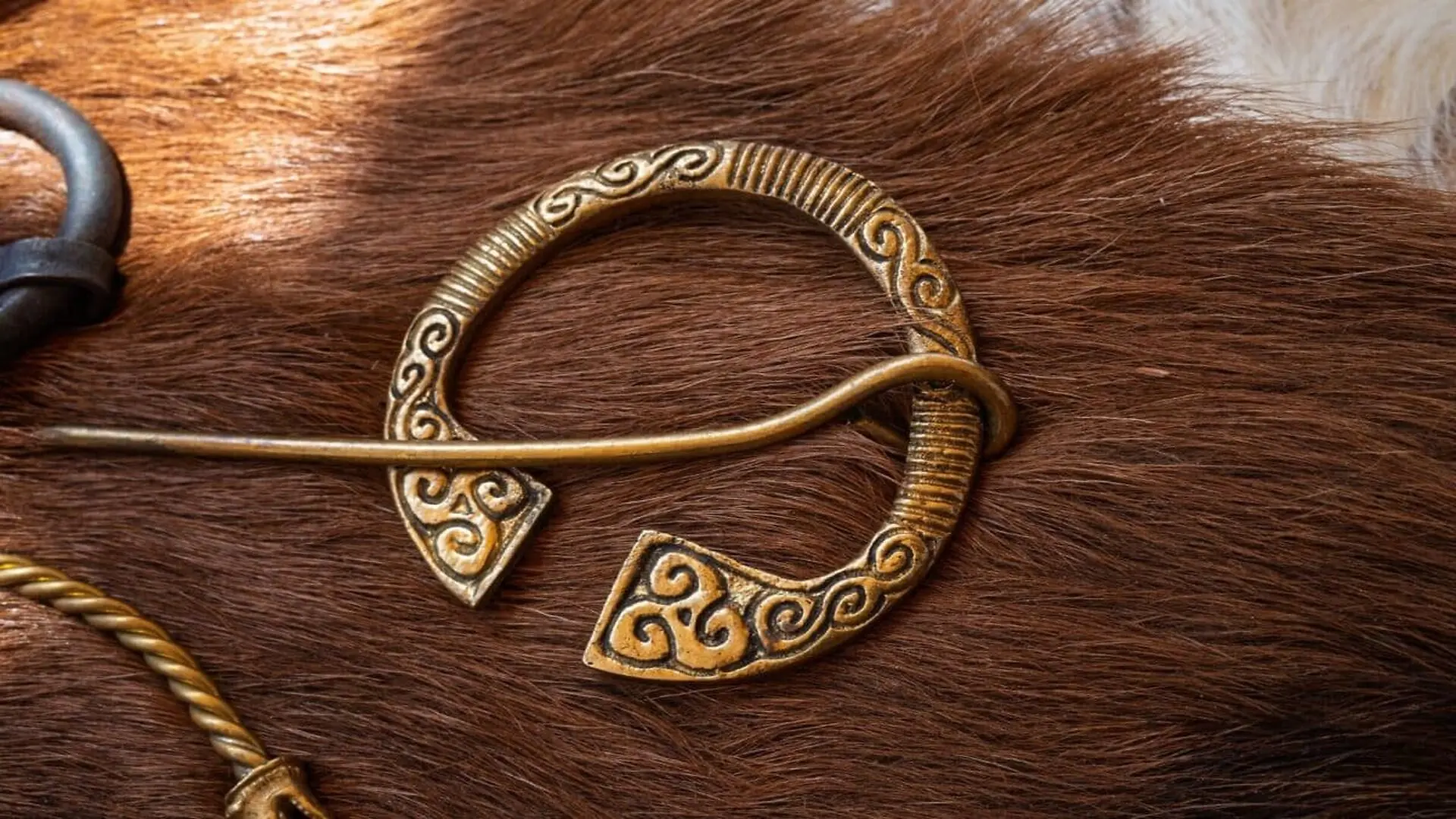 Two Brooches Found In A Danish Viking Grave Still Have Fabric Clinging To Them After Years Scaled