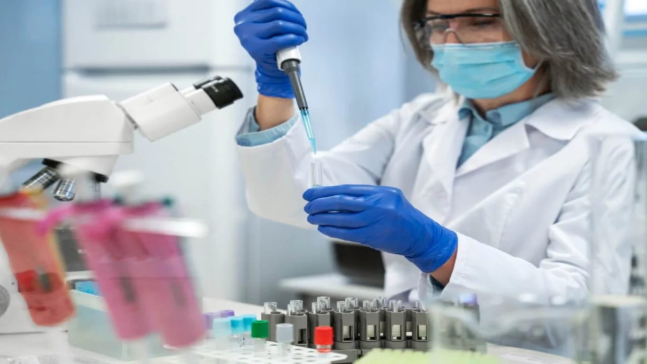 Medical Research in Lab