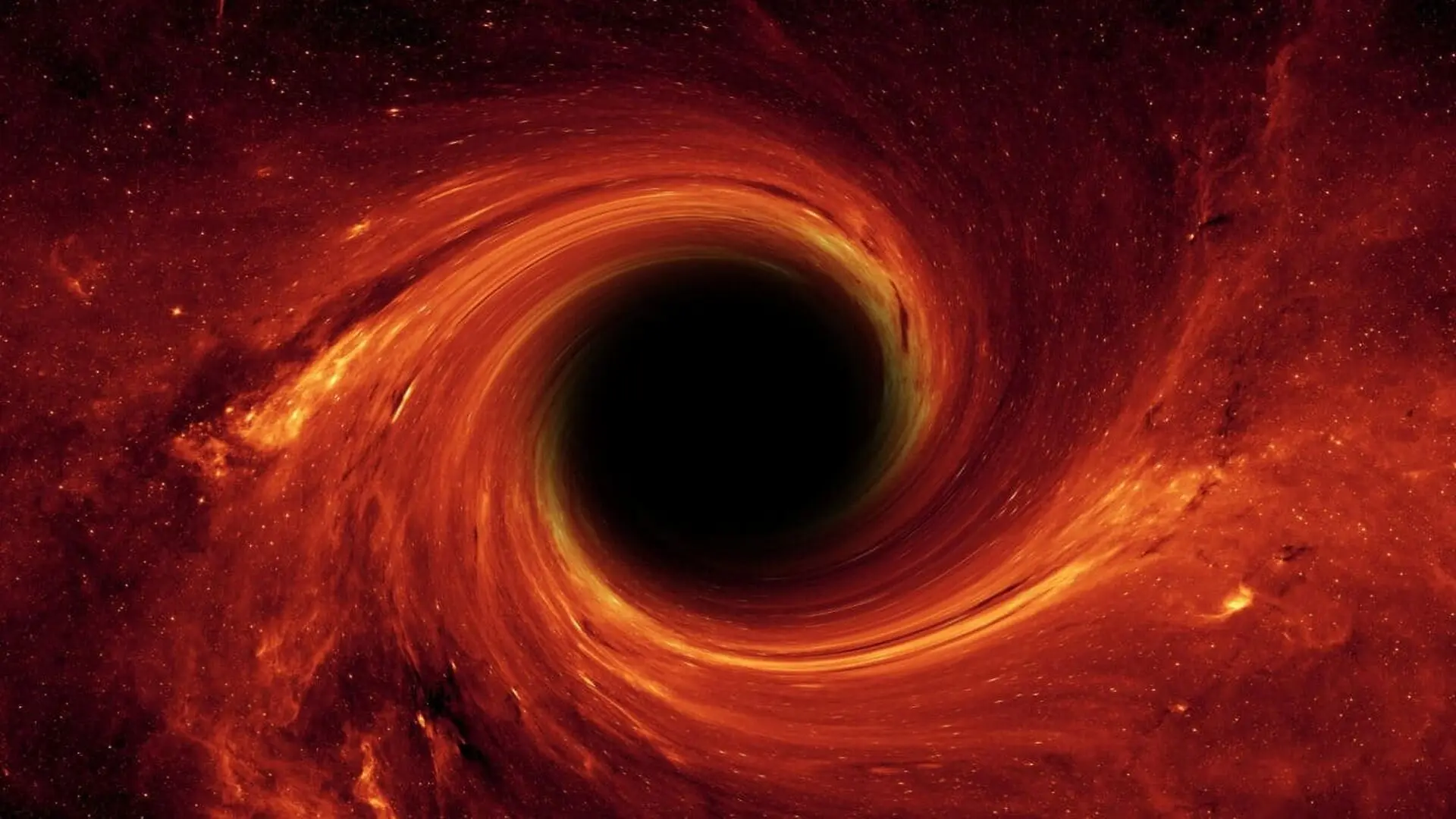 The Black Hole Devours The Galaxy And The Stars Scaled