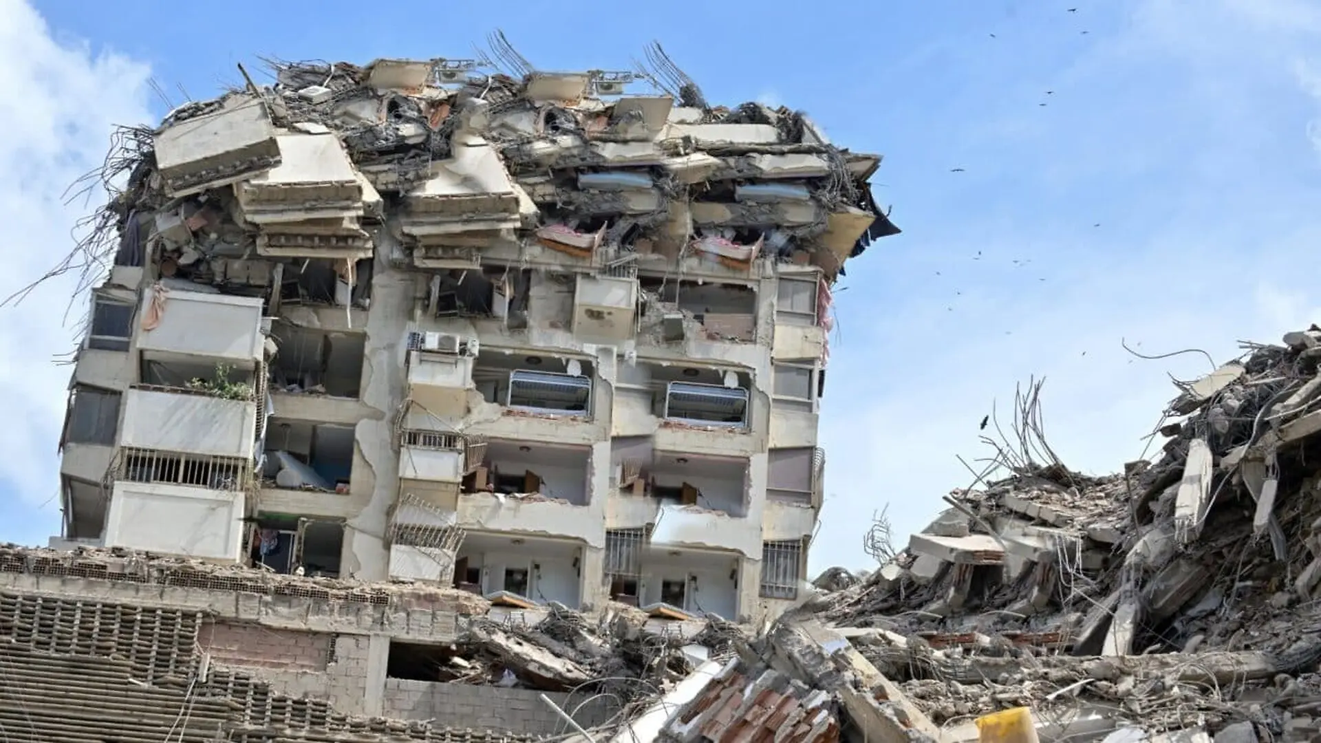 Rubble From Collapsed Buildings Is Seen In The Aftermath Of Powerful Earthquakes In La Guaira As Recovery And Damage Assessment Efforts Continue Scaled