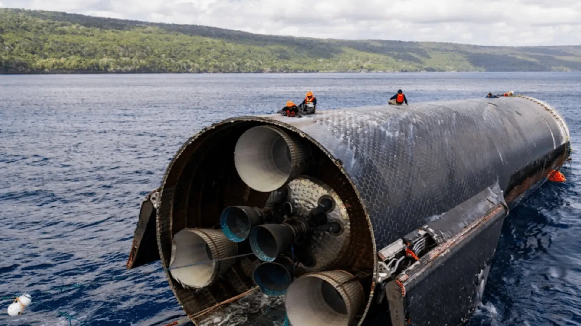 Spacex Retrieves Starship From The Indian Ocean Weeks After Test Flight As Spacecraft Heads Back To Texas Scaled