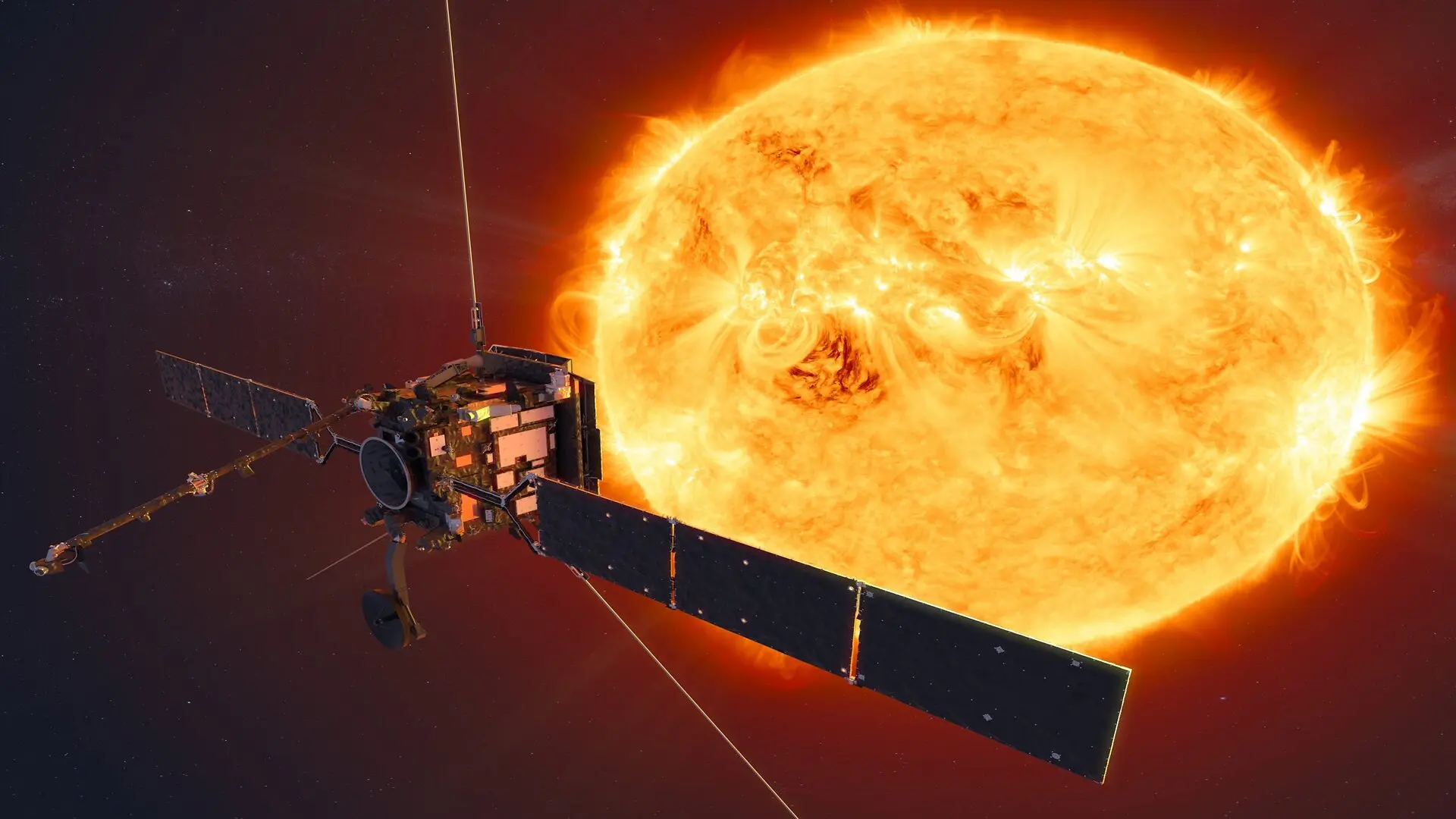 Esa Solar Orbiter Scaled