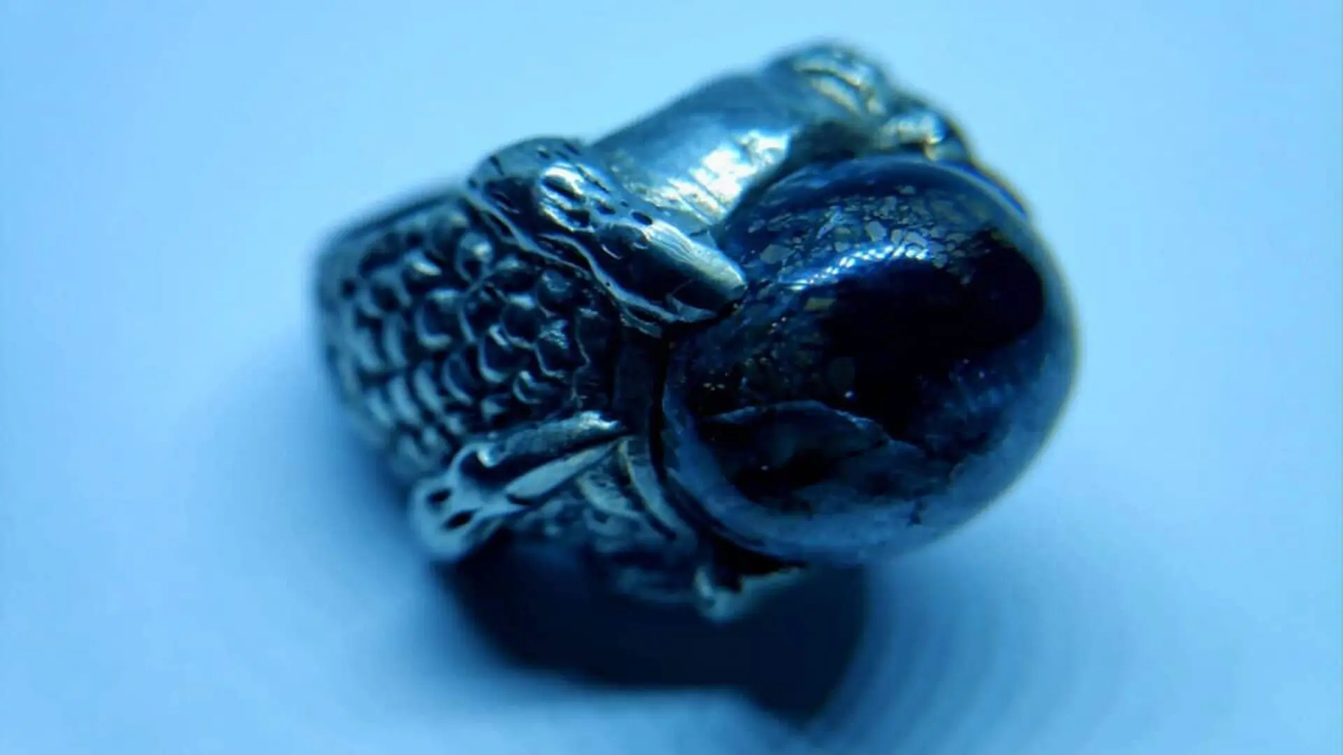 Ancient Greek Rings Contain Meteorite Iron Scaled