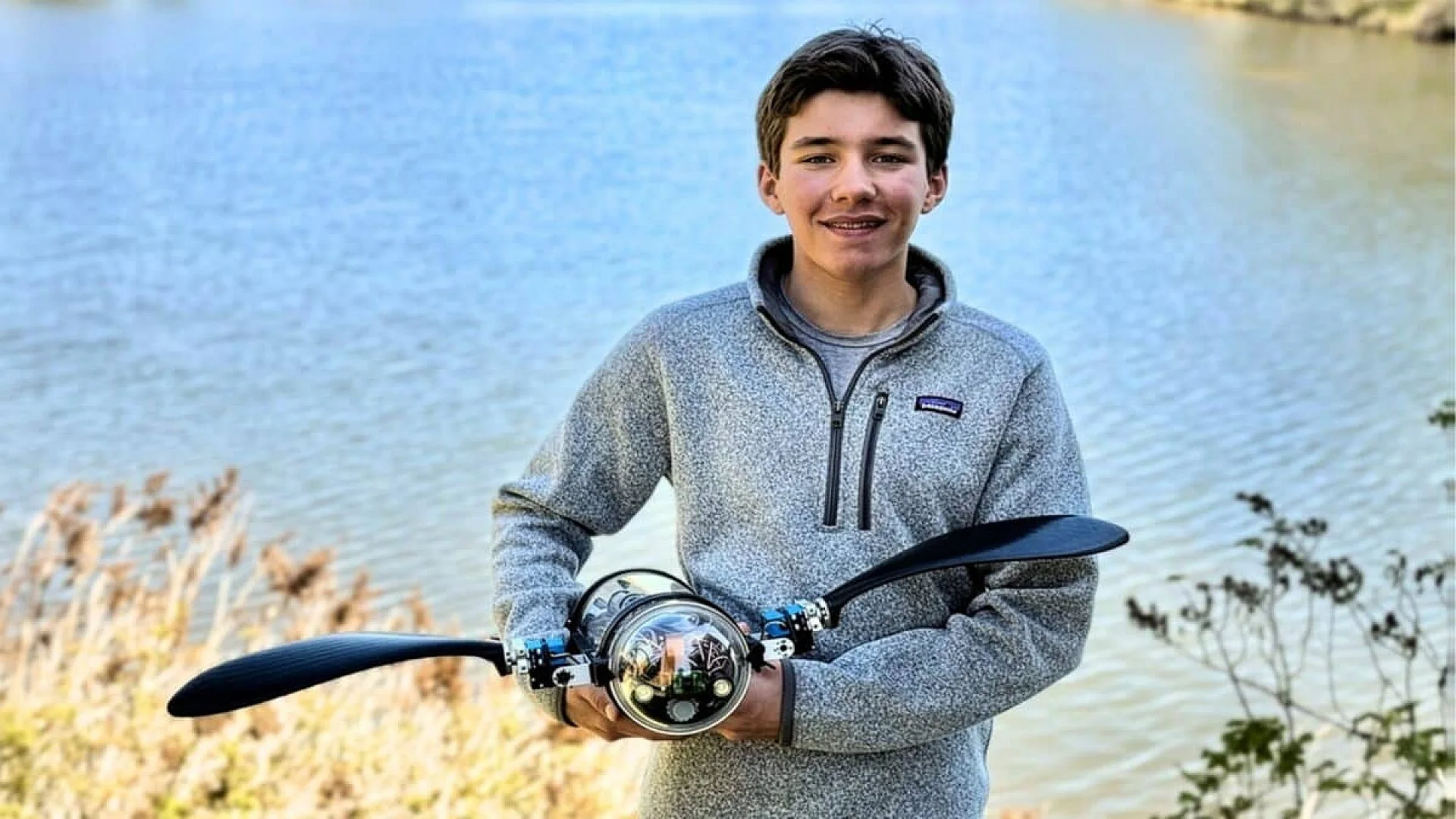 This Teens Robotic Turtle Could Change How We Protect Oceans Scaled