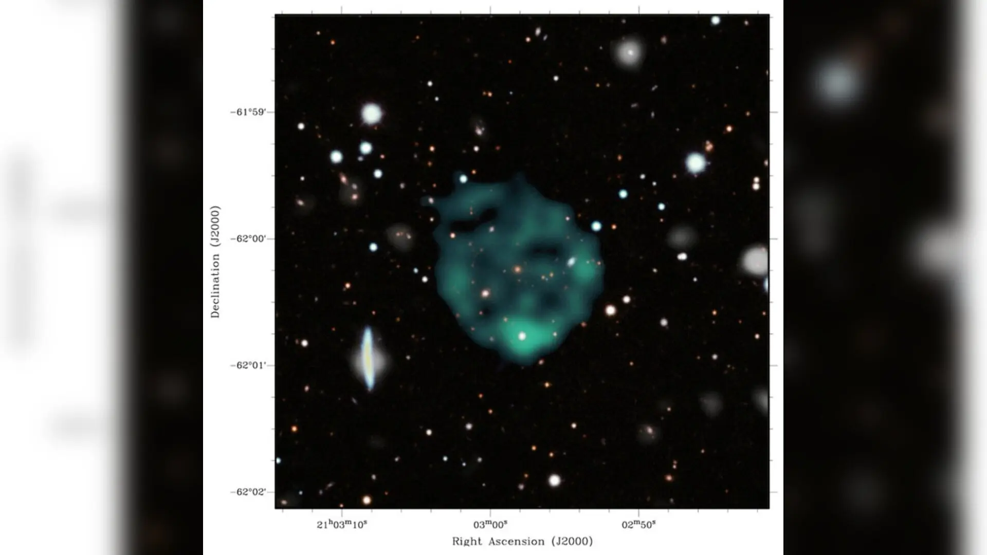 New Model Explains Mysterious Odd Radio Circles in Space