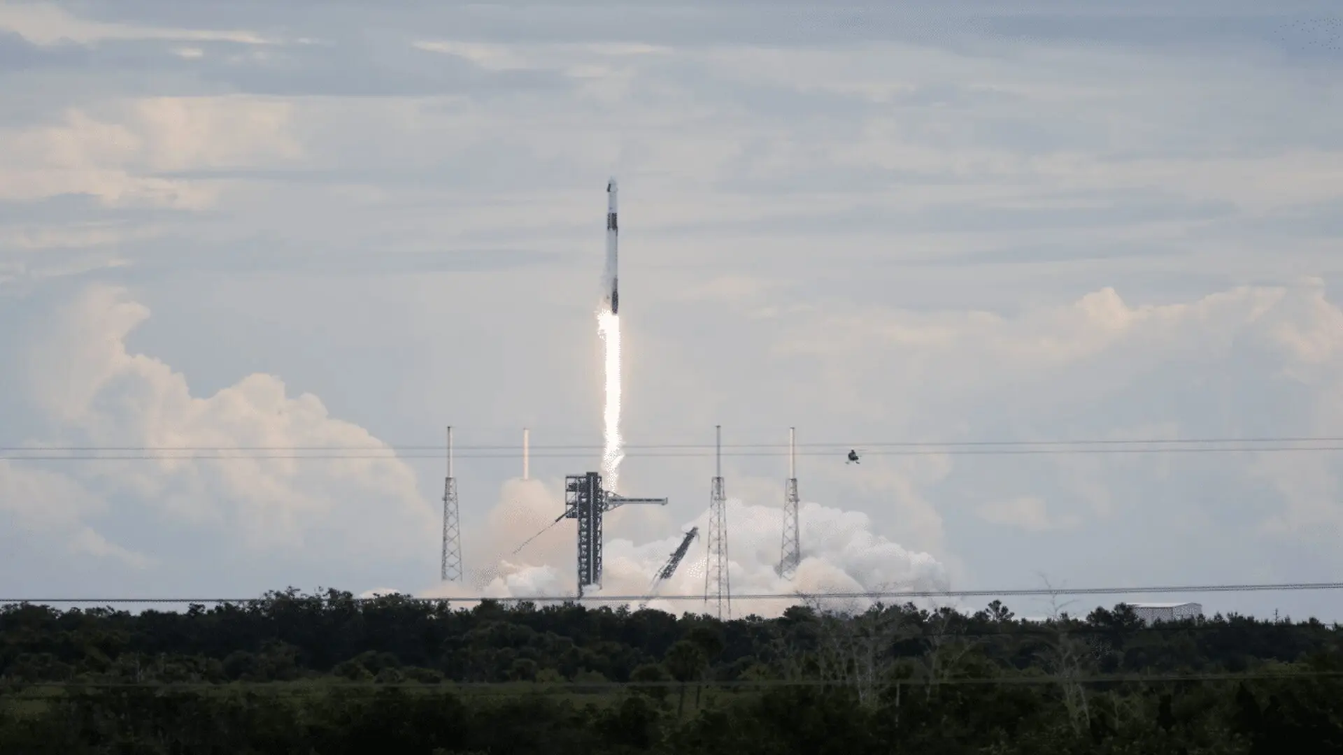 Spacex Just Sent Four Astronauts On An Eight Hour Sprint To The Iss Scaled