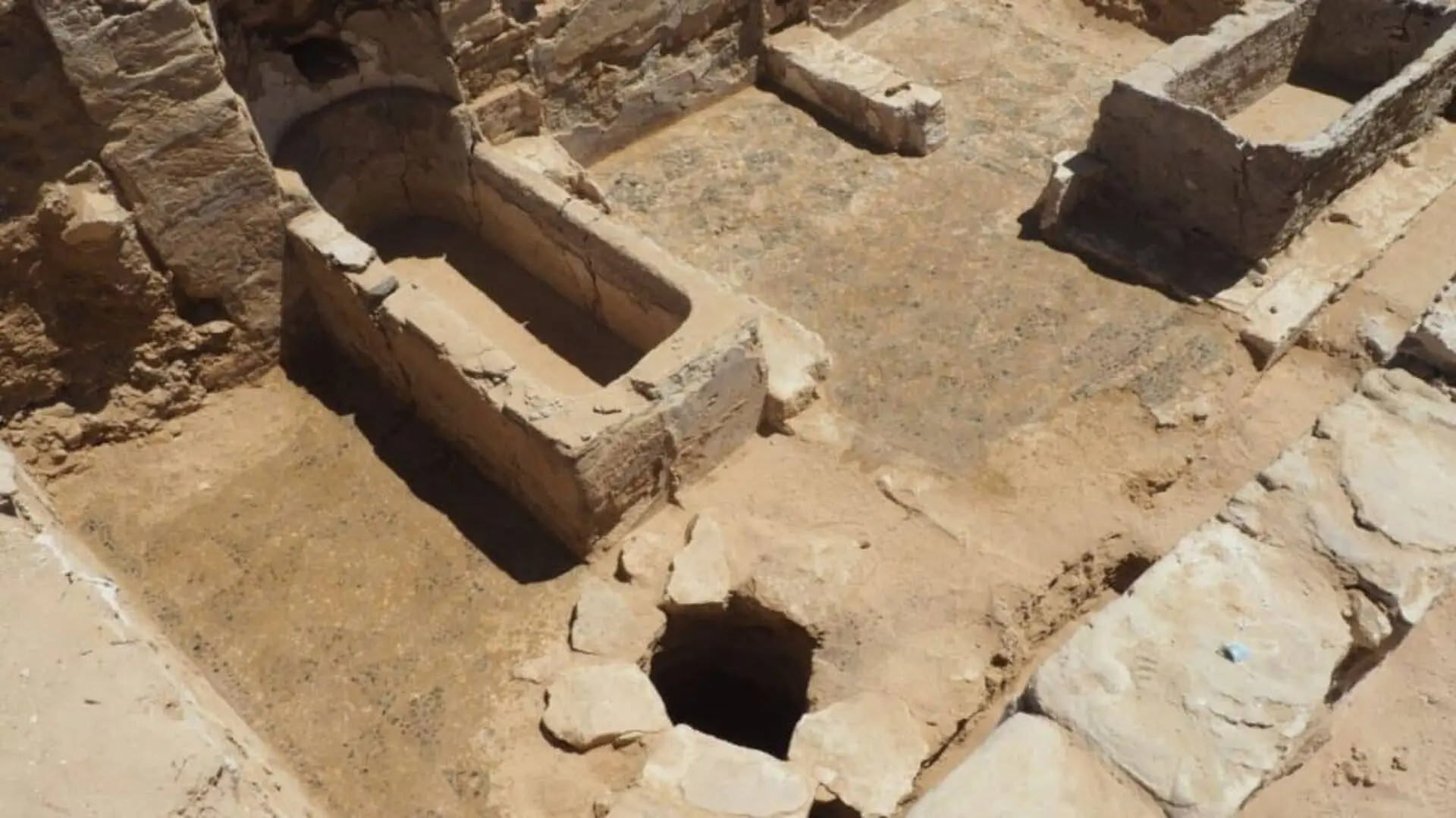 Archaeologists Opened Ancient Egyptian Tombs By The Sea And Found A Sealed Granite Coffin And 24 Gold Tongues Scaled