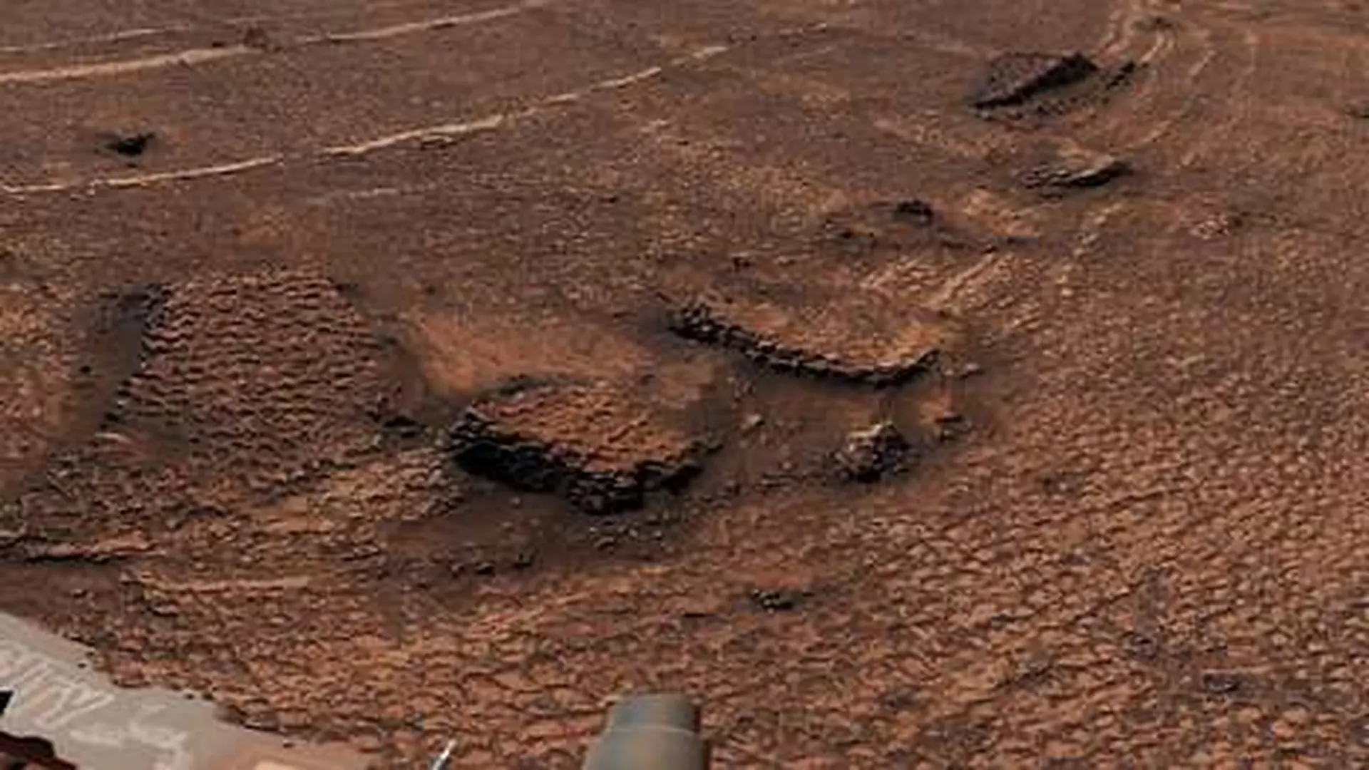 Nasas Curiosity Rover Finds A Massive Field Of Polygons On Mars In A Strange New Landscape Scaled