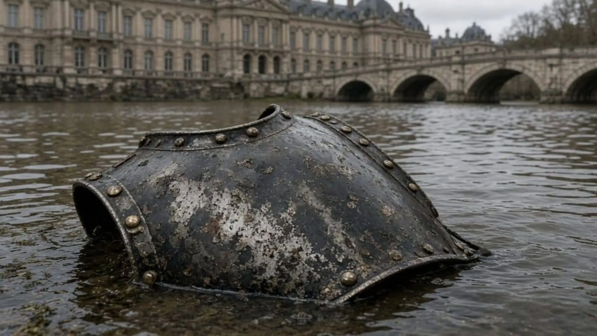 Actors Unearth 19th Century Armor At A Polish Palace Scaled