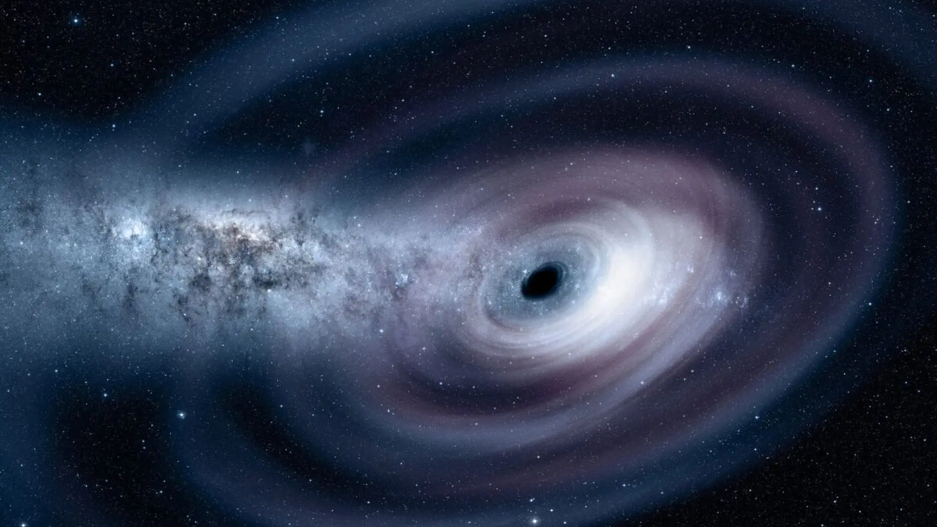A Black Hole 660 Million Years After The Big Bang Is Hiding Behind A Bizarre Cosmic Disguise Scaled