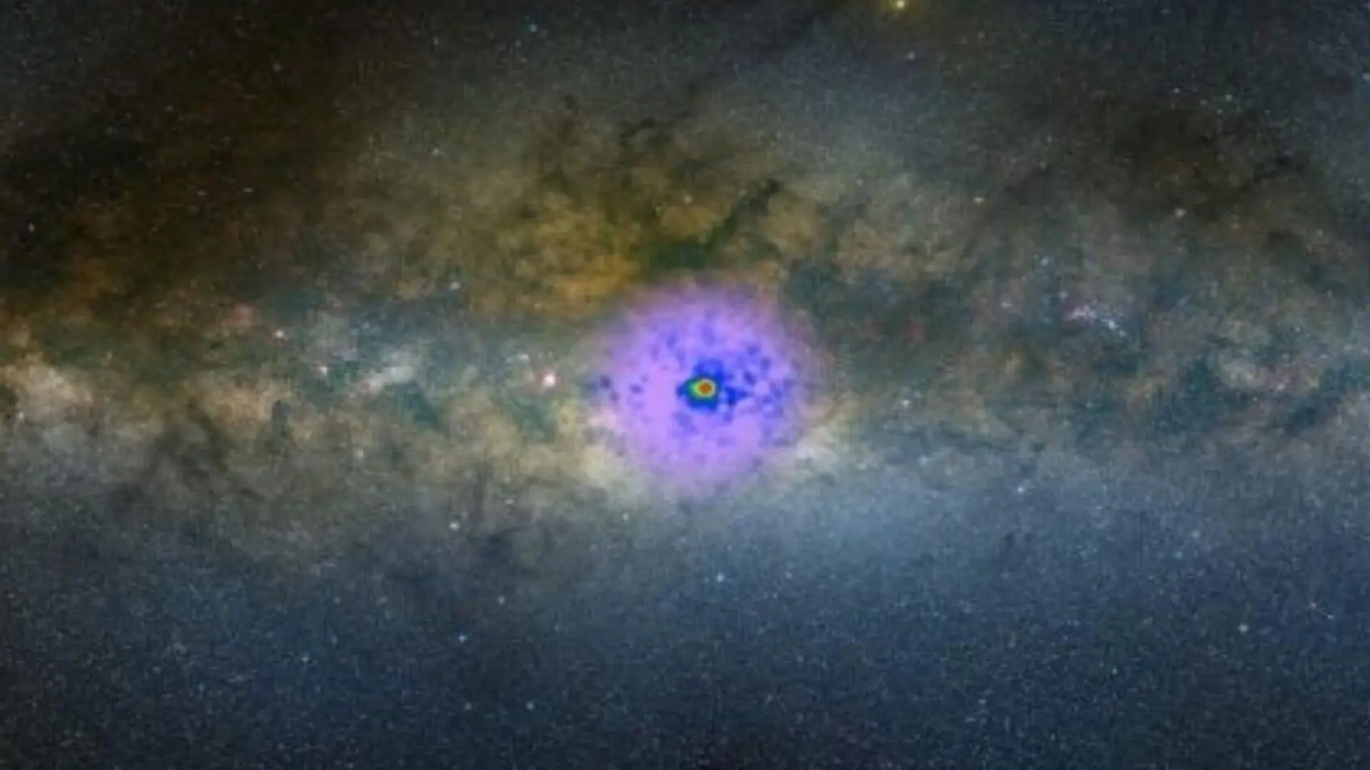 A Mysterious Glow Surrounds The Milky Ways Center And Scientists Say Dark Matter Cant Be Ruled Out Yet Scaled