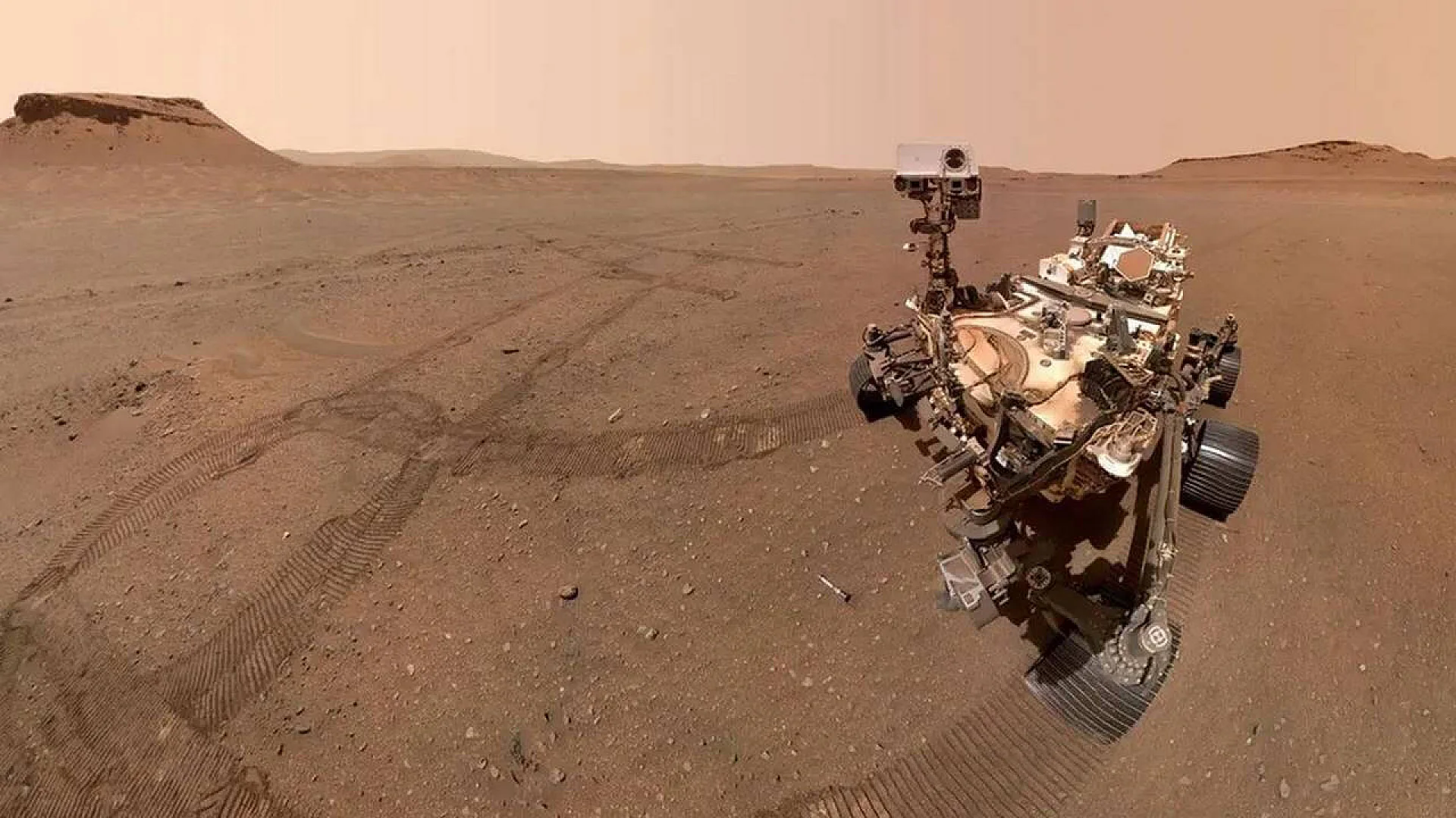 NASA Rover Perseverance Selfie