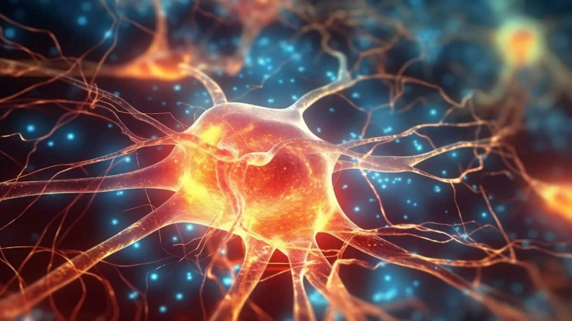 Brain Neurons Network Scaled