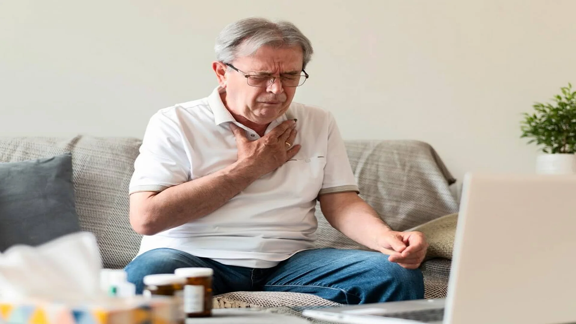 Old Man With Chest Pain