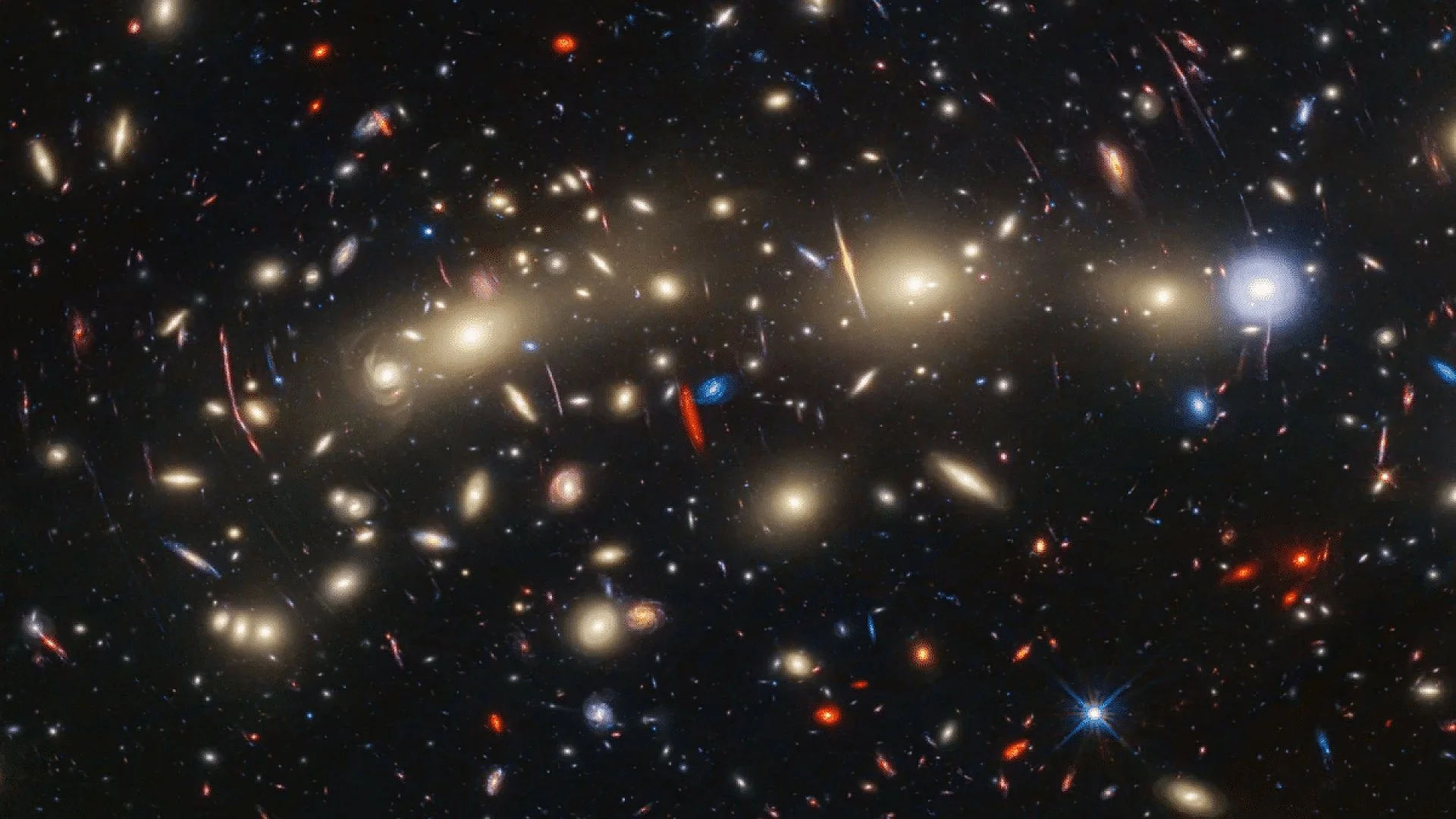 Webb Telescope Captures Glimpse Of Universes First Galaxies Scaled