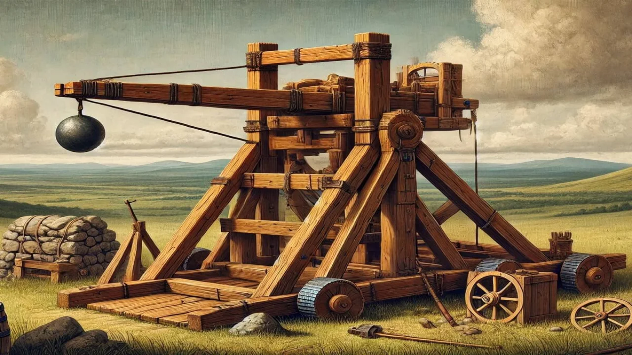 Wooden Trebuchet