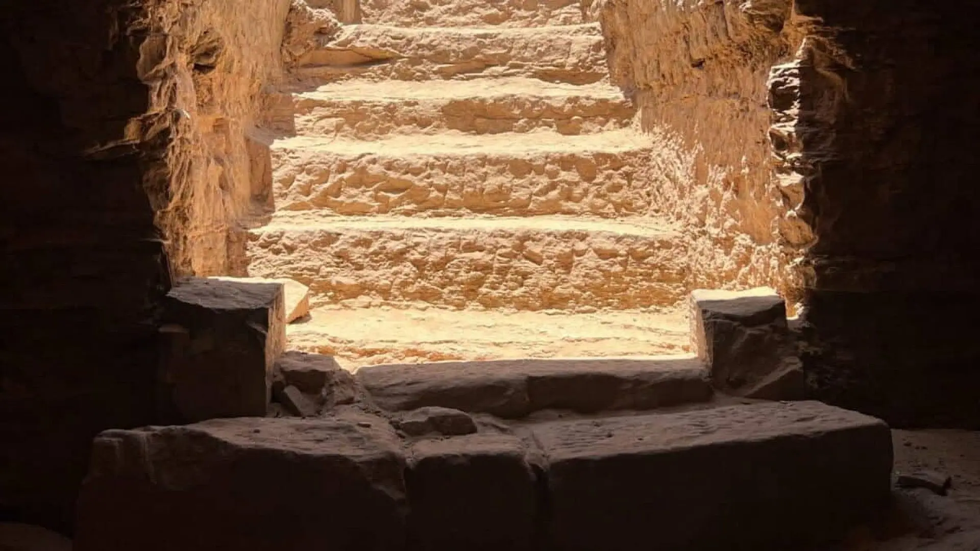 Archaeologists Found A Massive Sealed Sarcophagus 6 Feet Below Ground Beneath A Forgotten Staircase Scaled