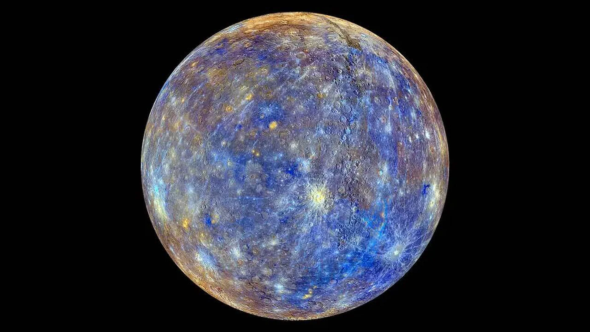 Colorful View of Mercury