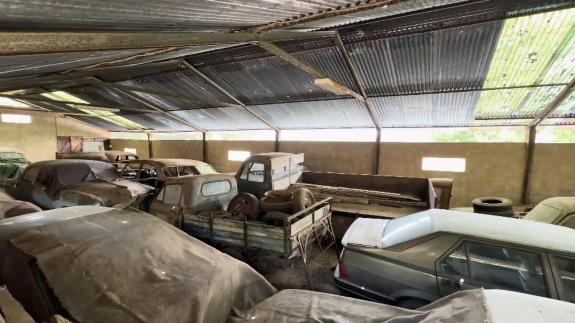 These Forgotten Vehicles Spent Over 40 Years Hidden Behind Closed Doors Scaled