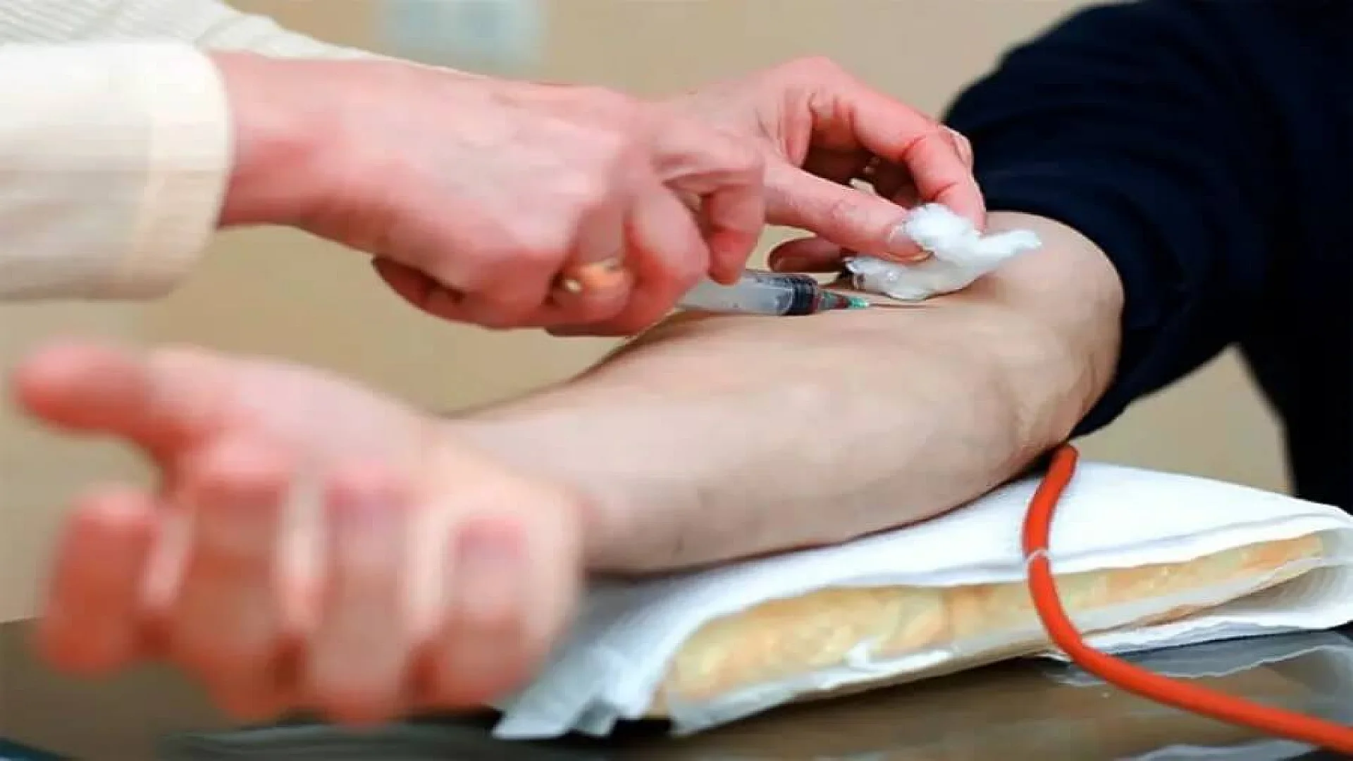 Blood collection for lab tests