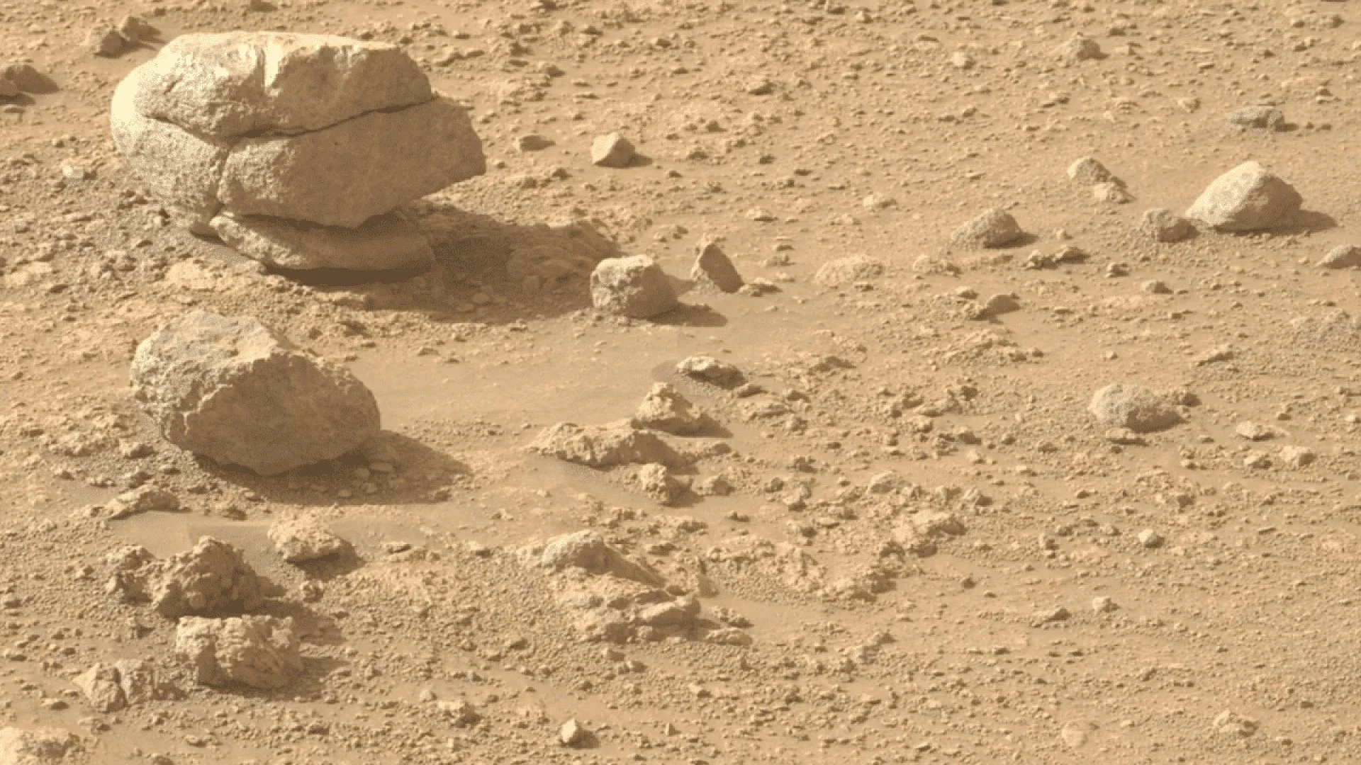 Nasas Perseverance Rover Spots A Strange Rock Tower On Mars That Appears To Be Carefully Stacked Scaled