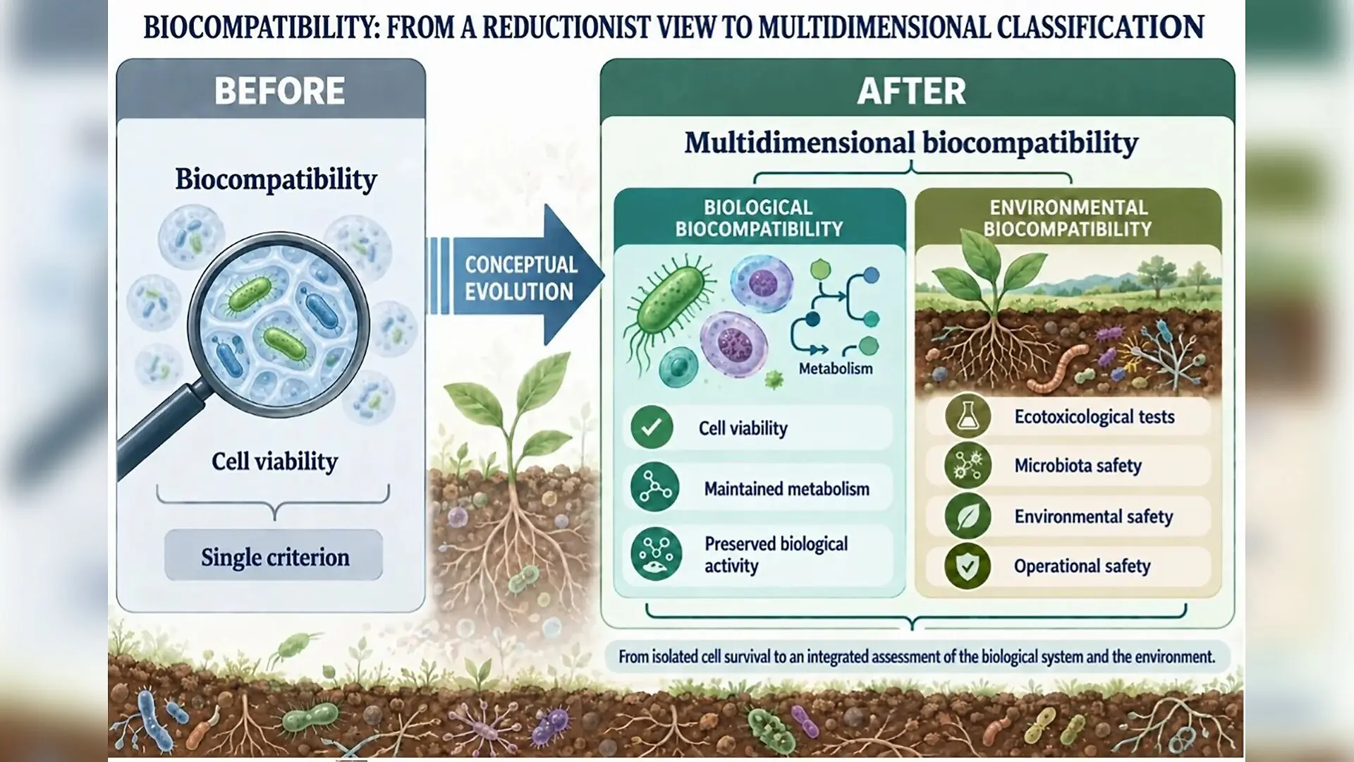 Microbe-Packed Soil Scaffolds Hide Environmental Risks