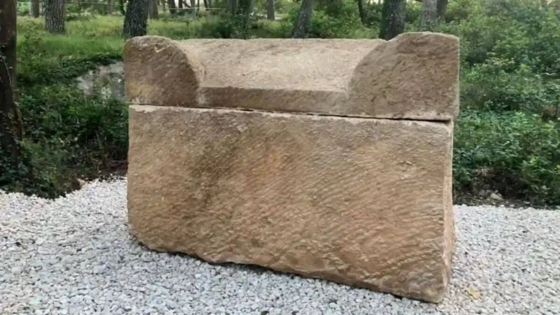 Archaeologists Uncover A Rare Five Ton Sarcophagus In Croatia That Had Remained Sealed Underground For Years Scaled