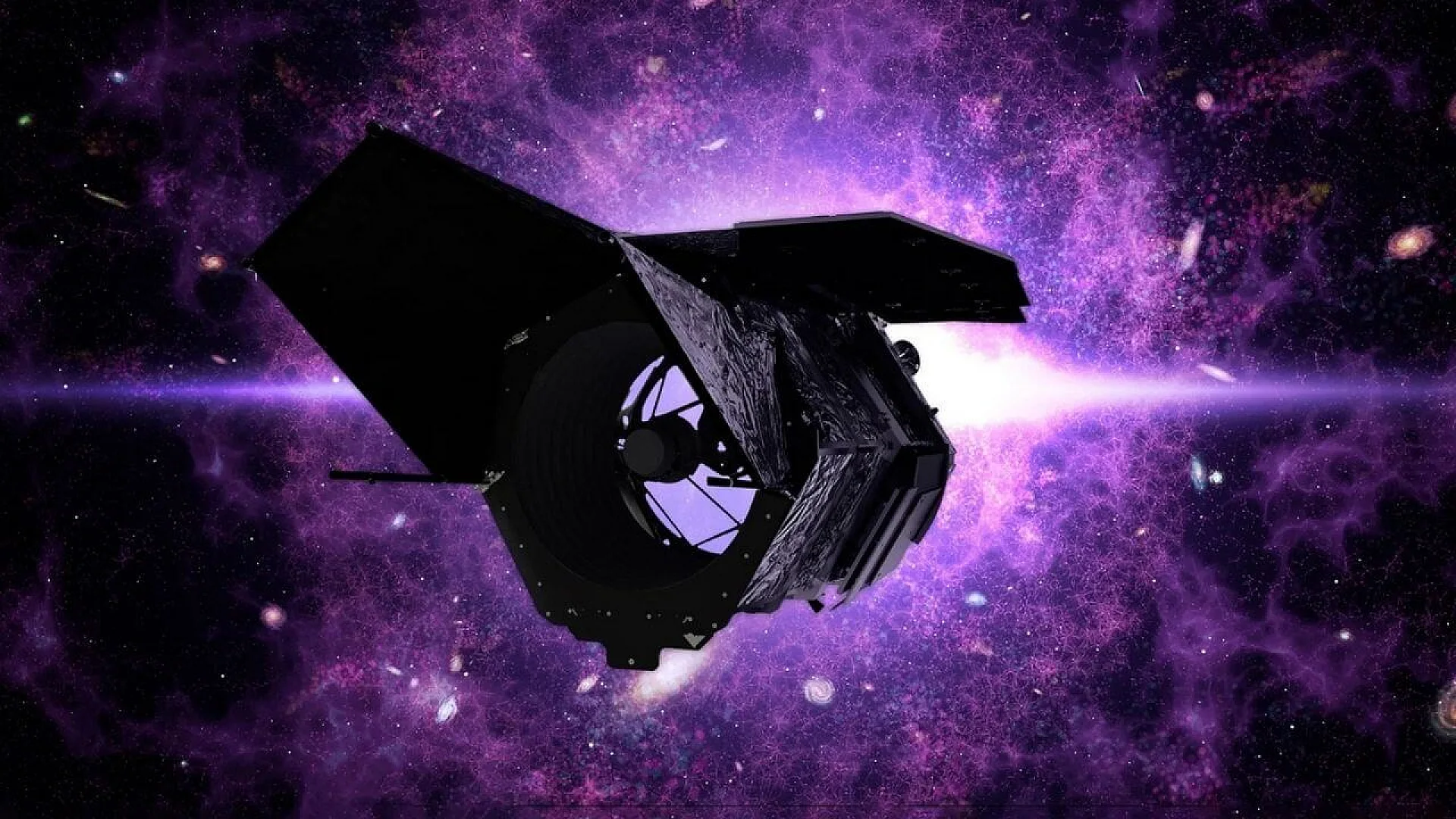 Artist’s impression of the Nancy Grace Roman space telescope.