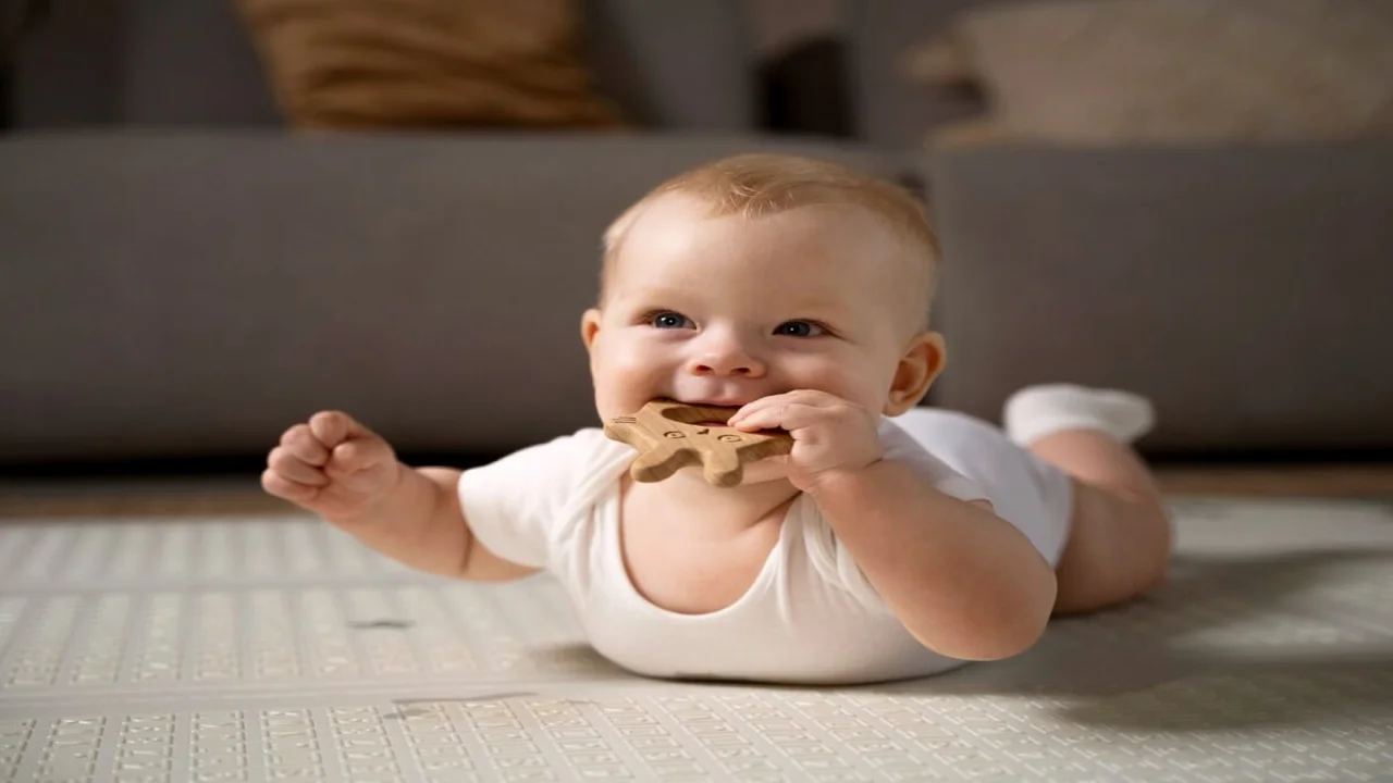 Baby Crawling and Learning to Walk