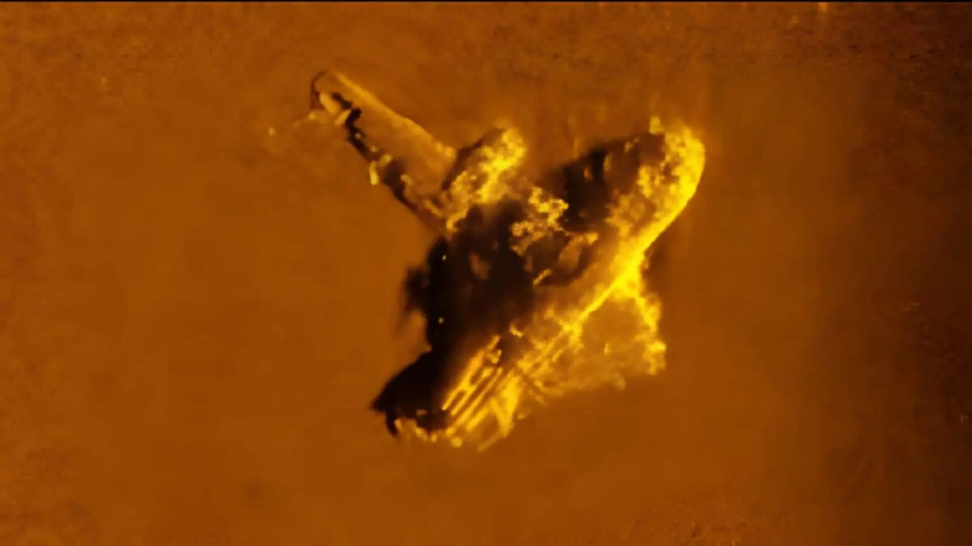 Sonar Image Of The Wreckage Of Pan Am Flight 526a Which Crashed In Scaled