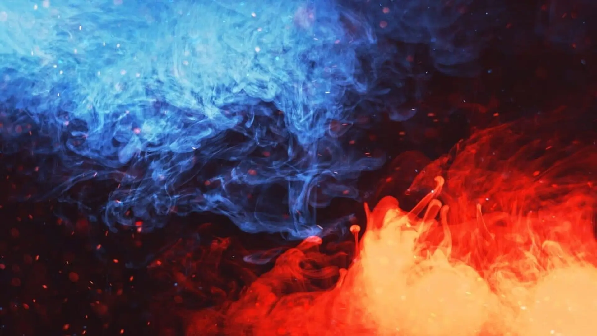 Explosion Of Color Cloud Of Smoke Scaled
