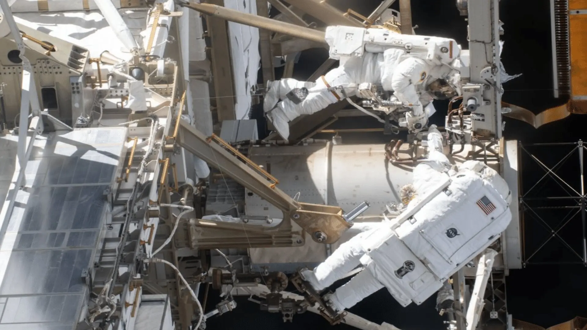 Nasa Astronauts Step Into Open Space To Repair Critical Iss Robotic Arm Mid Mission Scaled