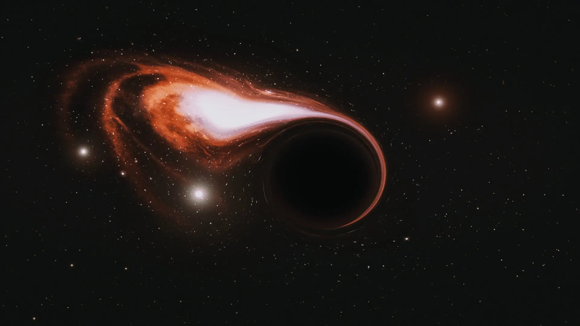 A Dying Star Just Revealed A Massive Black Hole That Astronomers Never Knew Was There Scaled
