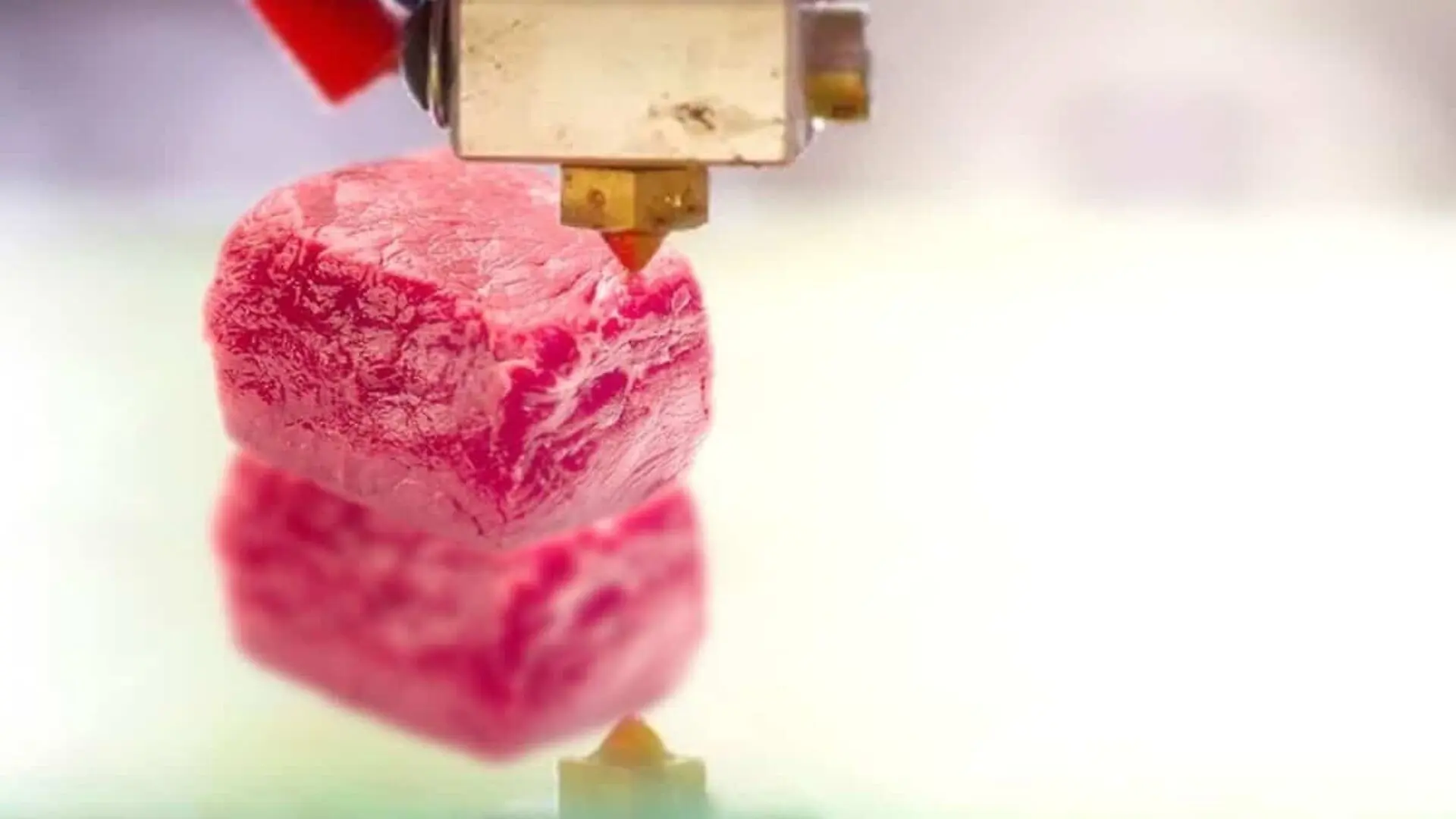 Synthetic Meat Made With A 3d Printer Scaled