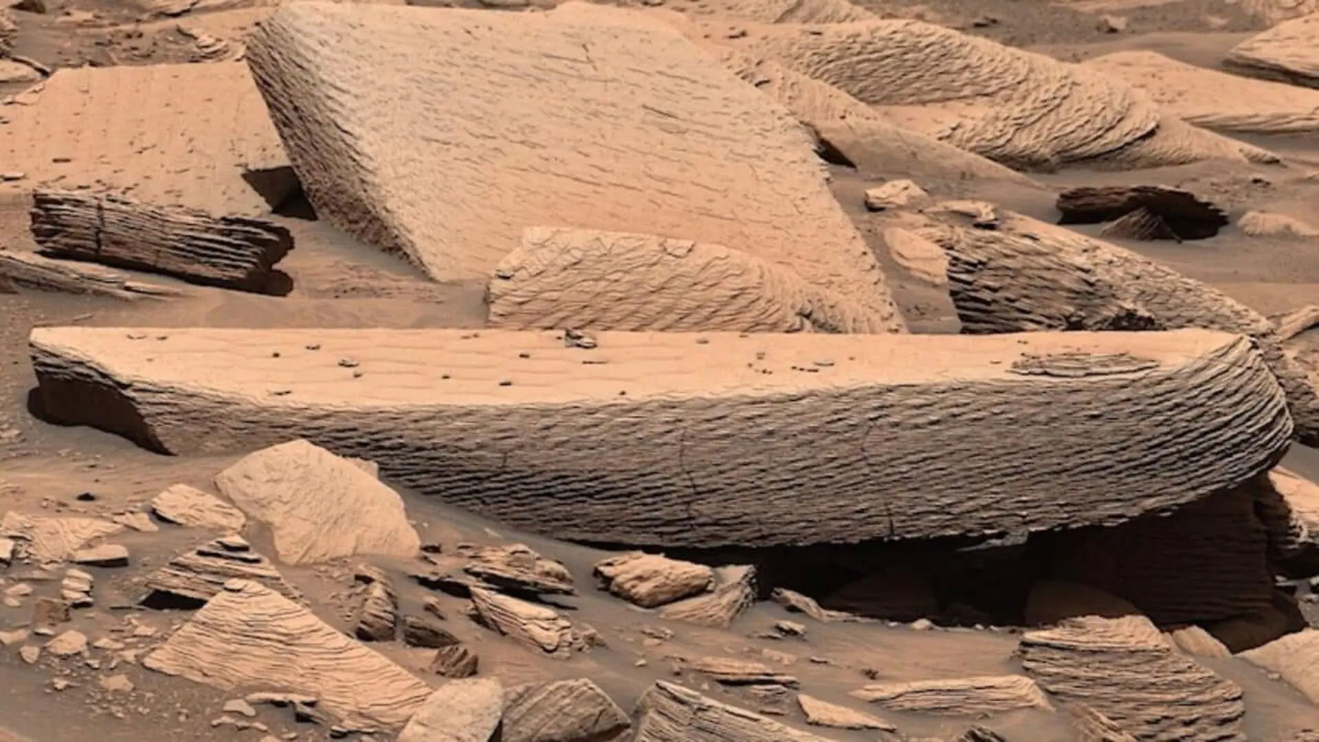 Nasas Curiosity Rover Found Evidence Of An Ancient Sandstorm On Mars Hidden Inside Rocks That Survived For Billions Of Years Scaled
