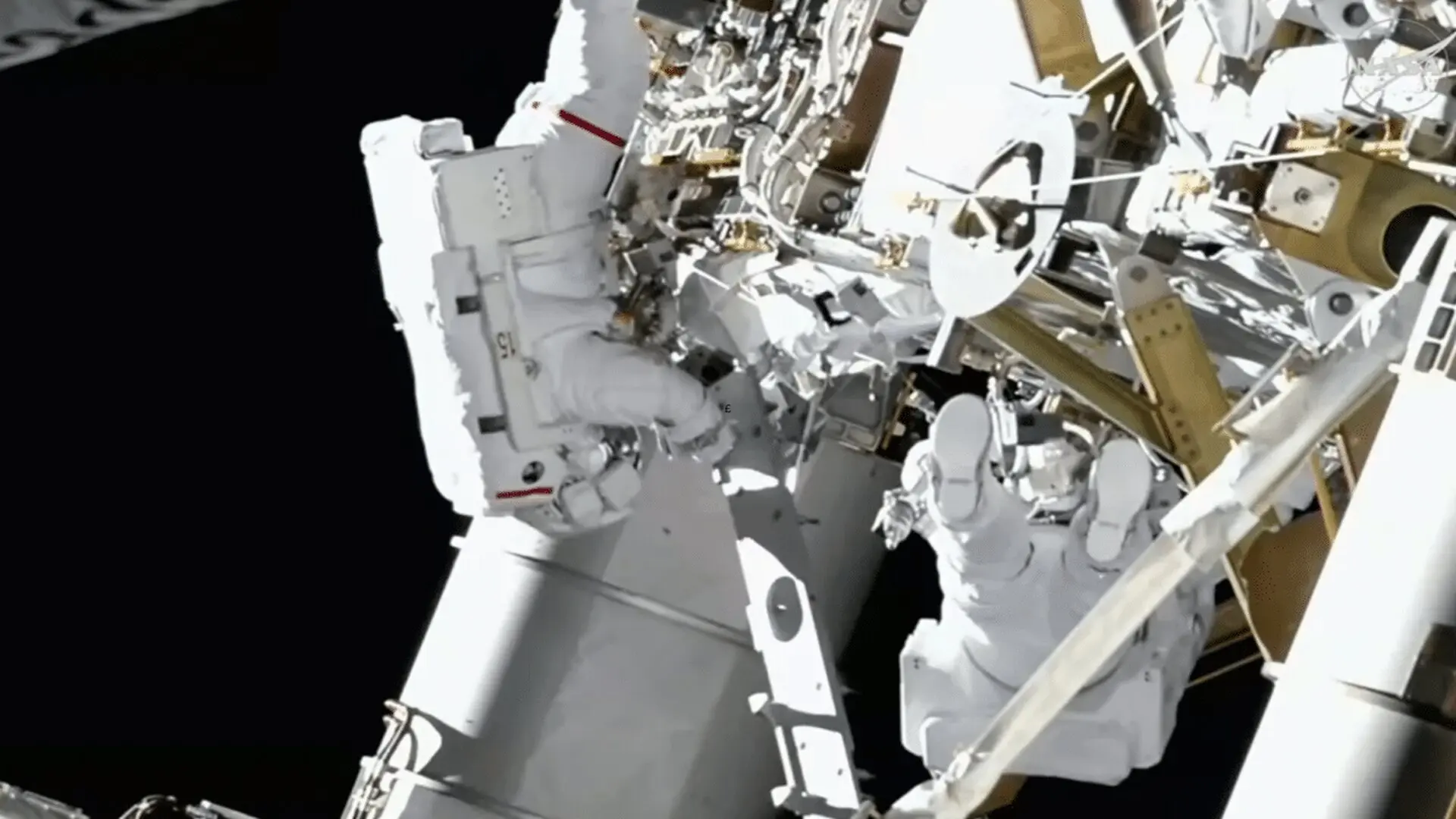 Nasa Astronauts Complete Historic Spacewalk As Iss Takes A Major Step Toward Its Next Power Upgrade Scaled