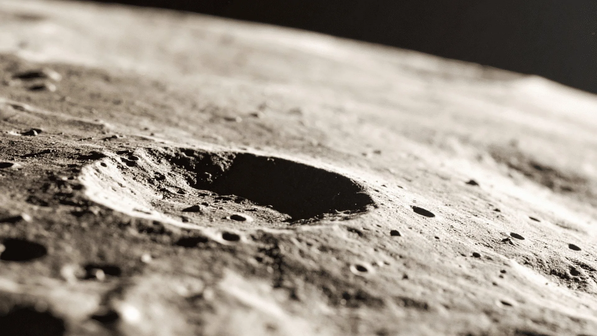 Scientists Discover Evidence Of A 3.5 Billion Year Old Asteroid Impact On The Moon Scaled